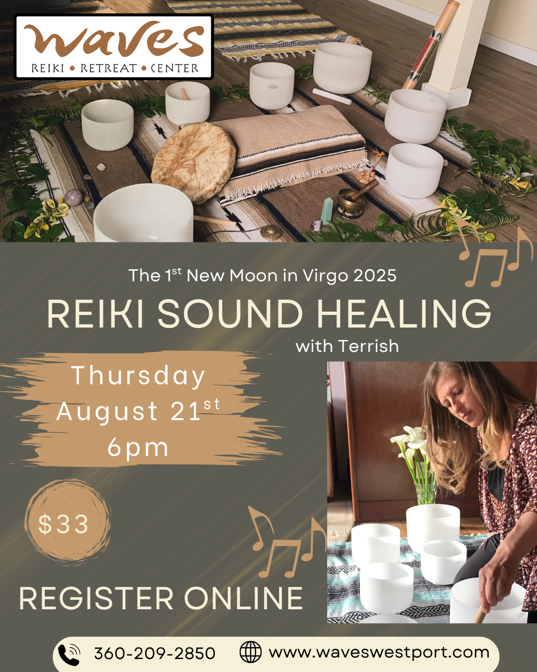 New Moon Reiki Sound Healing
