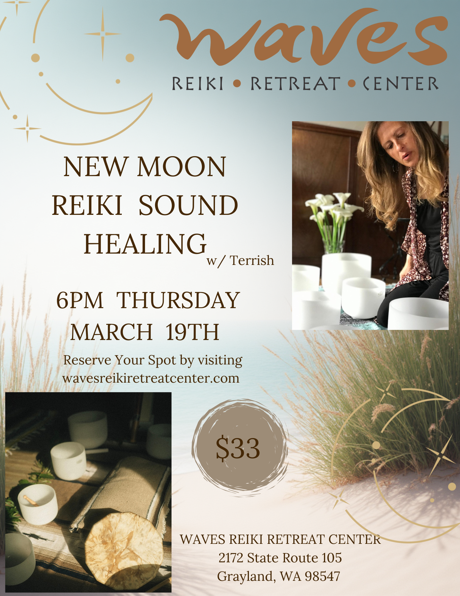March Reiki Sound Healing