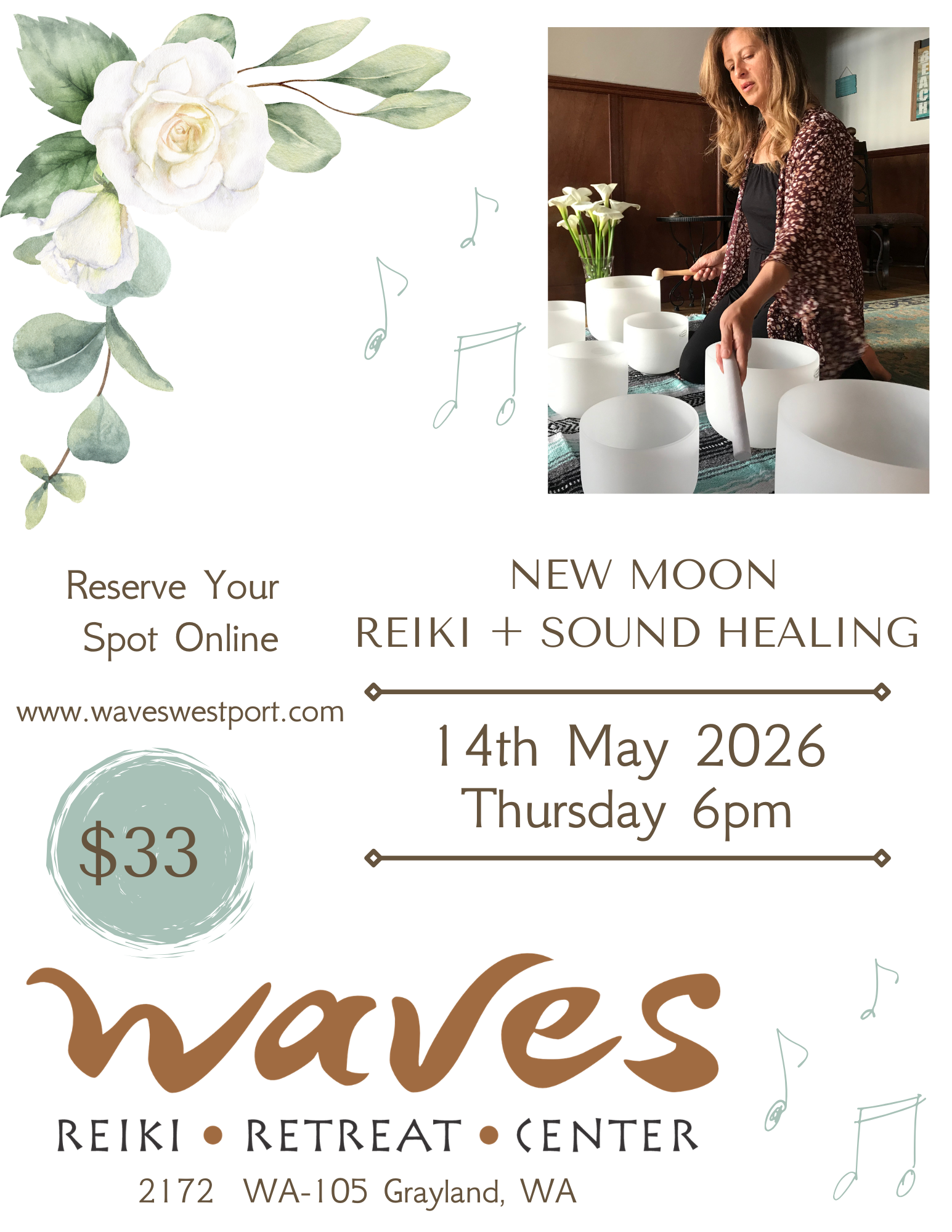 May New Moon Reiki Sound Healing