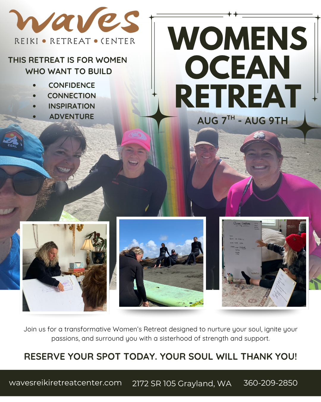 Women's Ocean "Get After It" Retreat