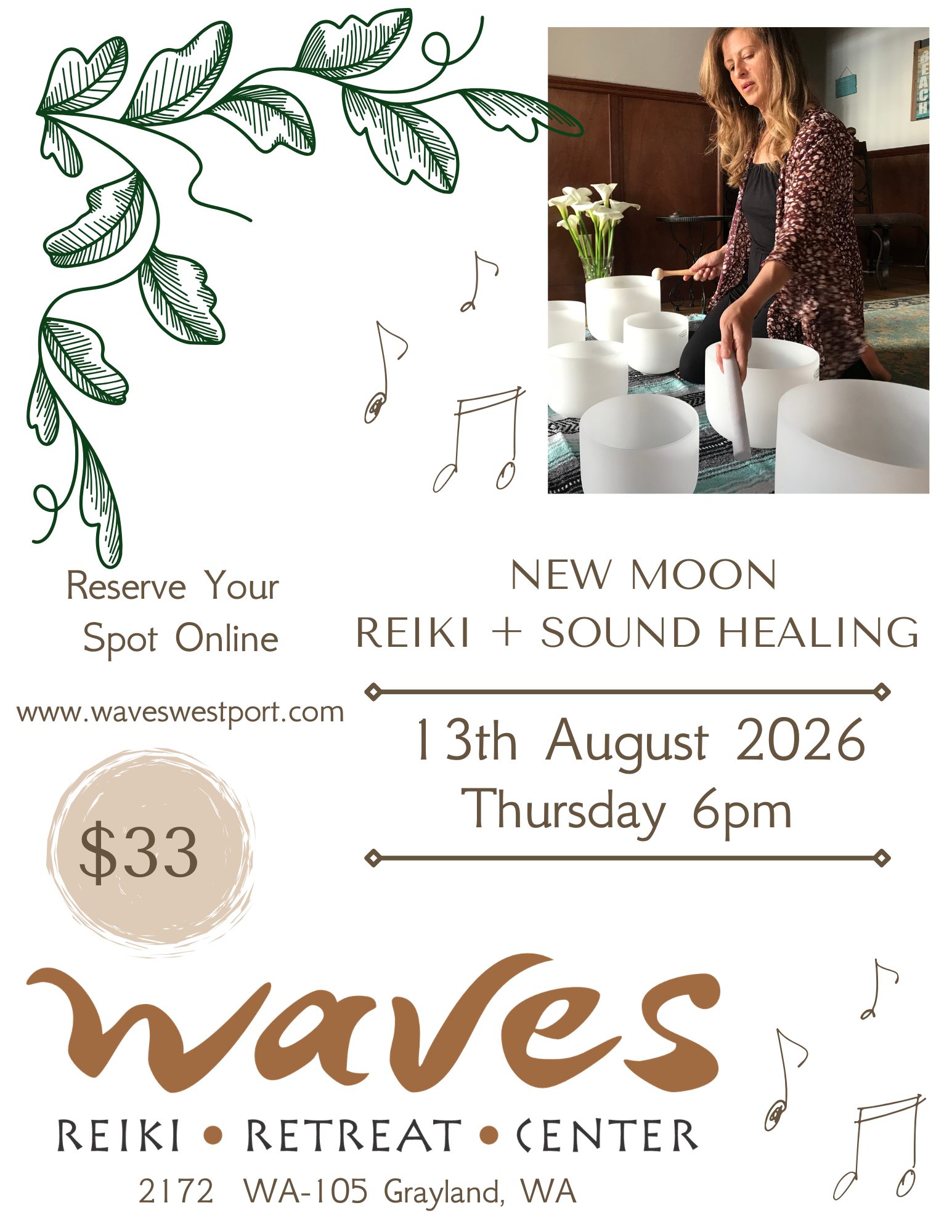 August Reiki Sound Healing 