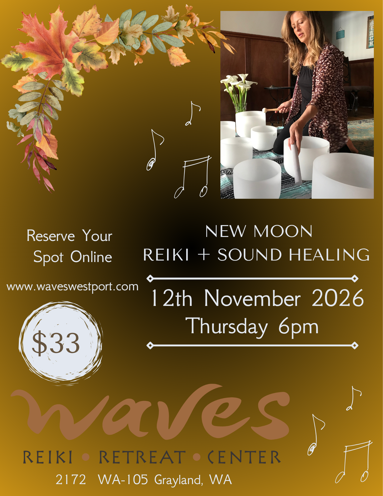 November Reiki Sound Healing