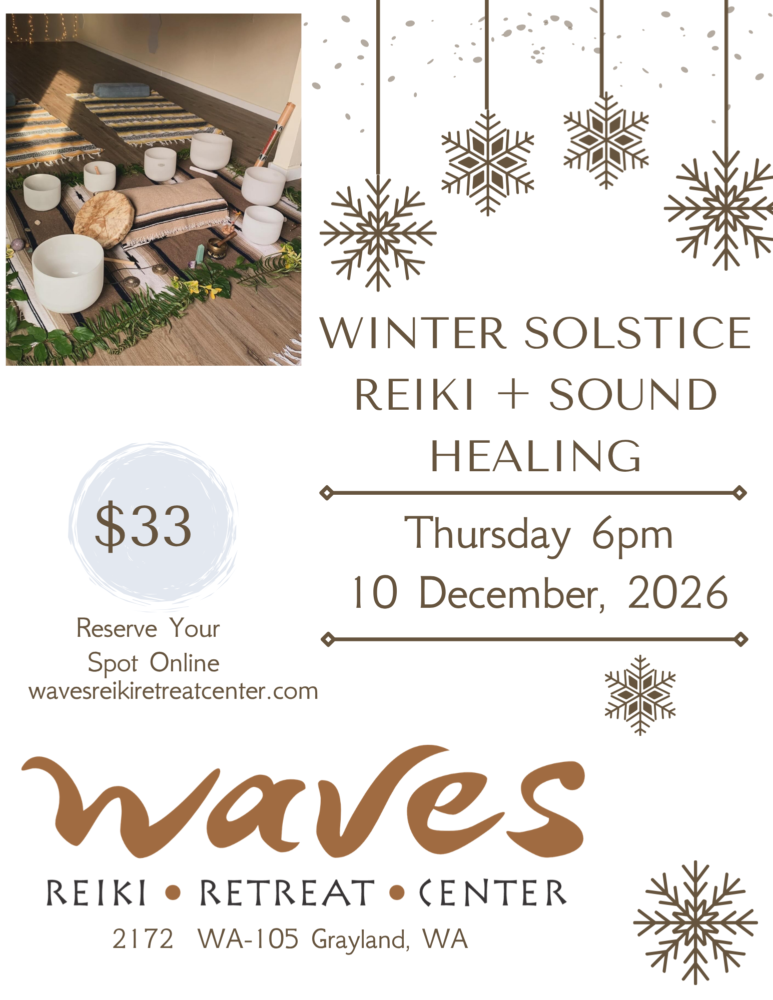 December Reiki Sound Healing