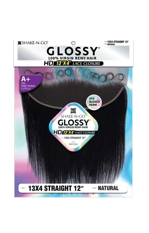 Glossy - 13"x4" Straight 12" Lace Closure