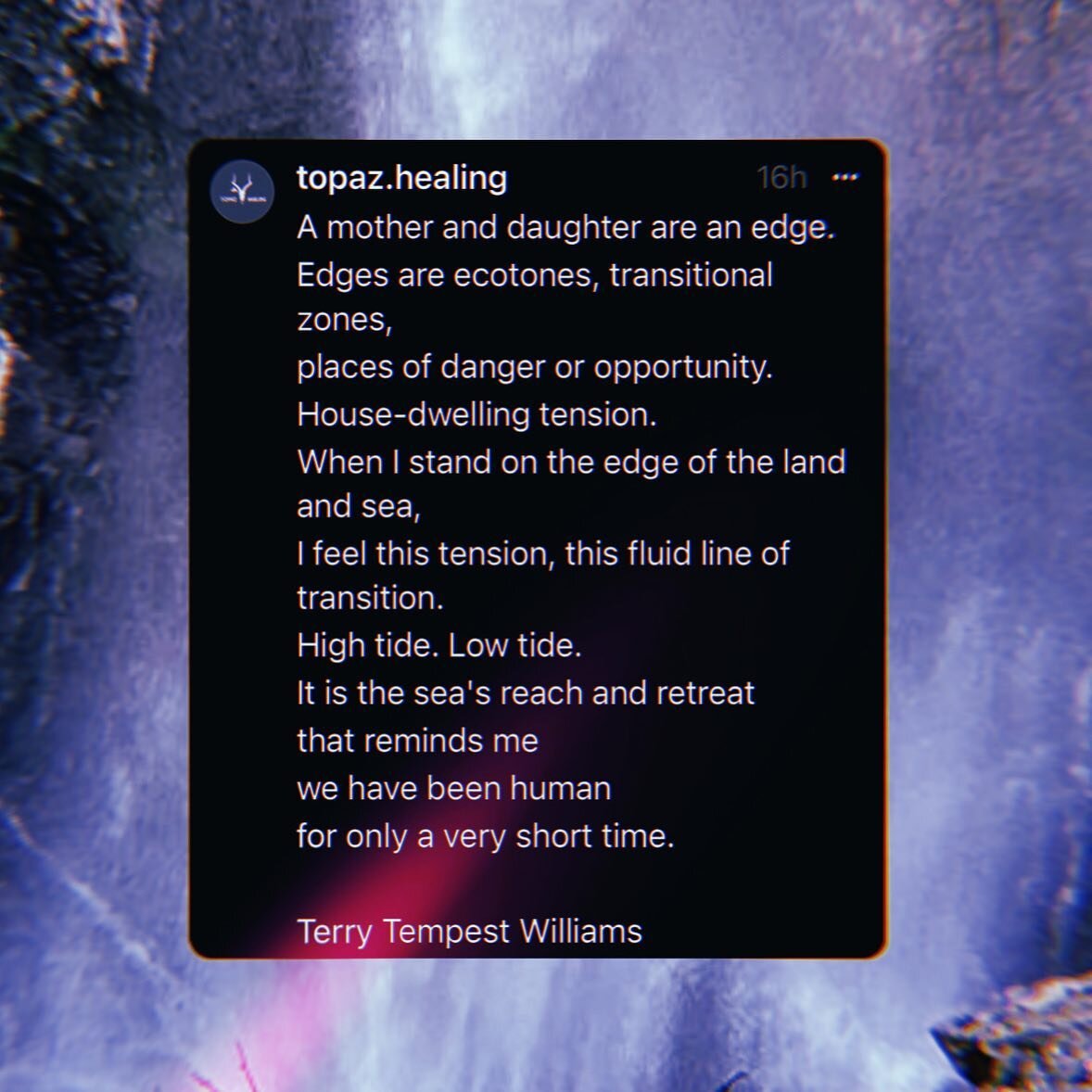 sending only well wishes during this watery, hot and shifting tide. 

I am exploring some edges, renegotiating relationships (with the world, within myself). 

I&rsquo;m dreaming up group offerings, rage retreats for women. The heat is stoking all ki