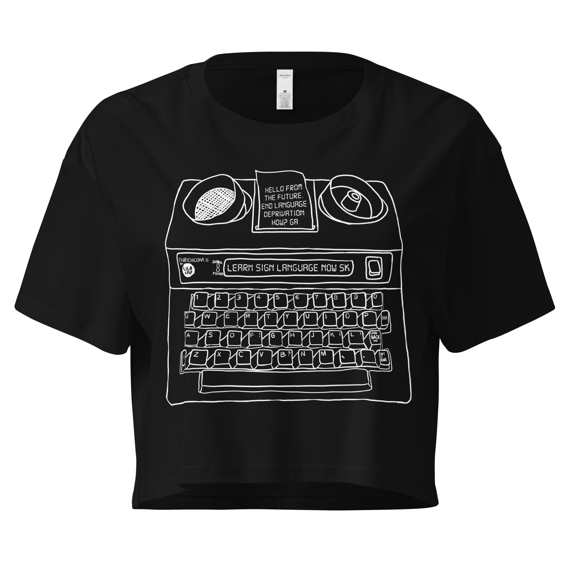 Hello from the Future | Crop Tee