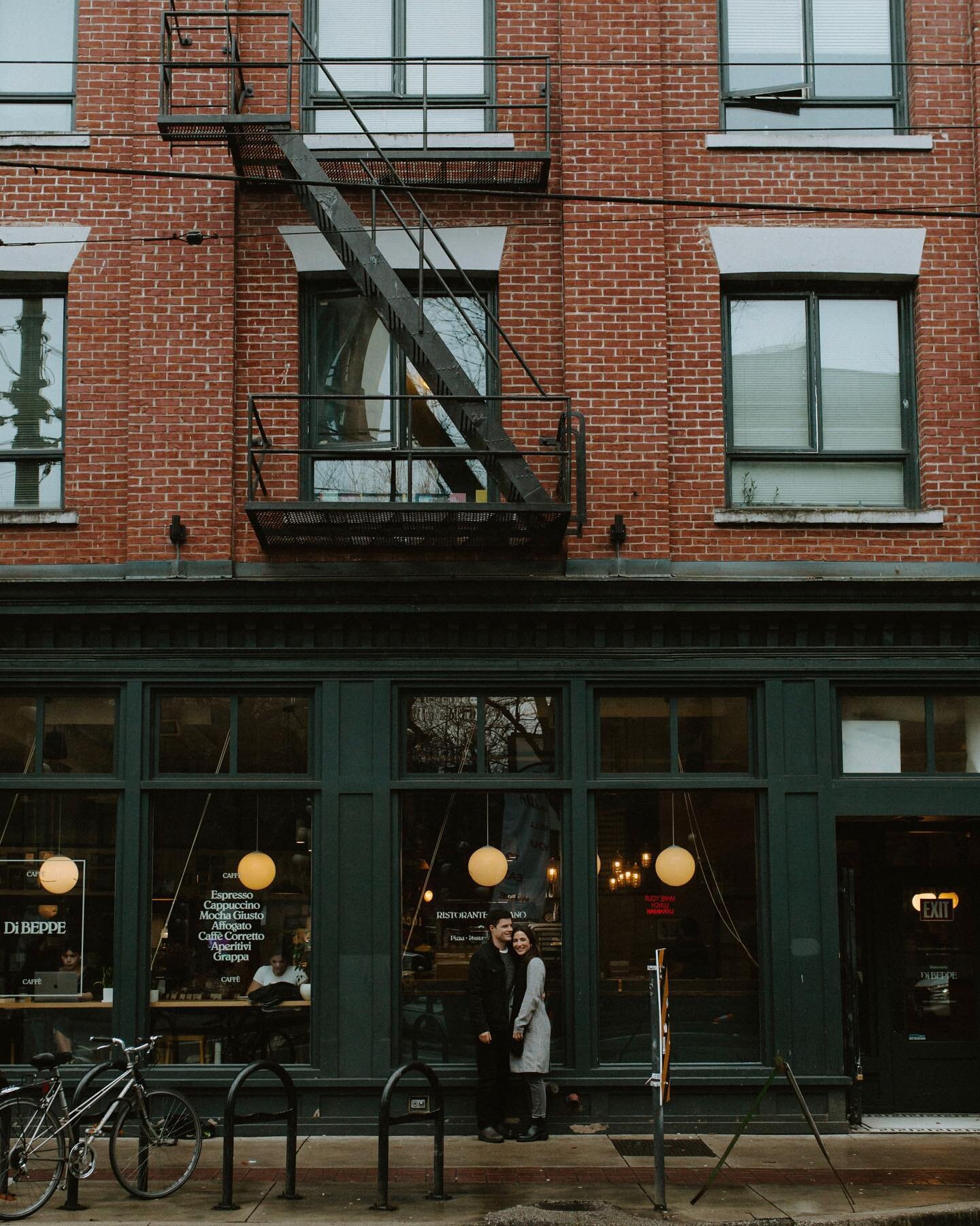 a lovely rainy morning in Vancouver with Anya + Jackson ☕️☁️