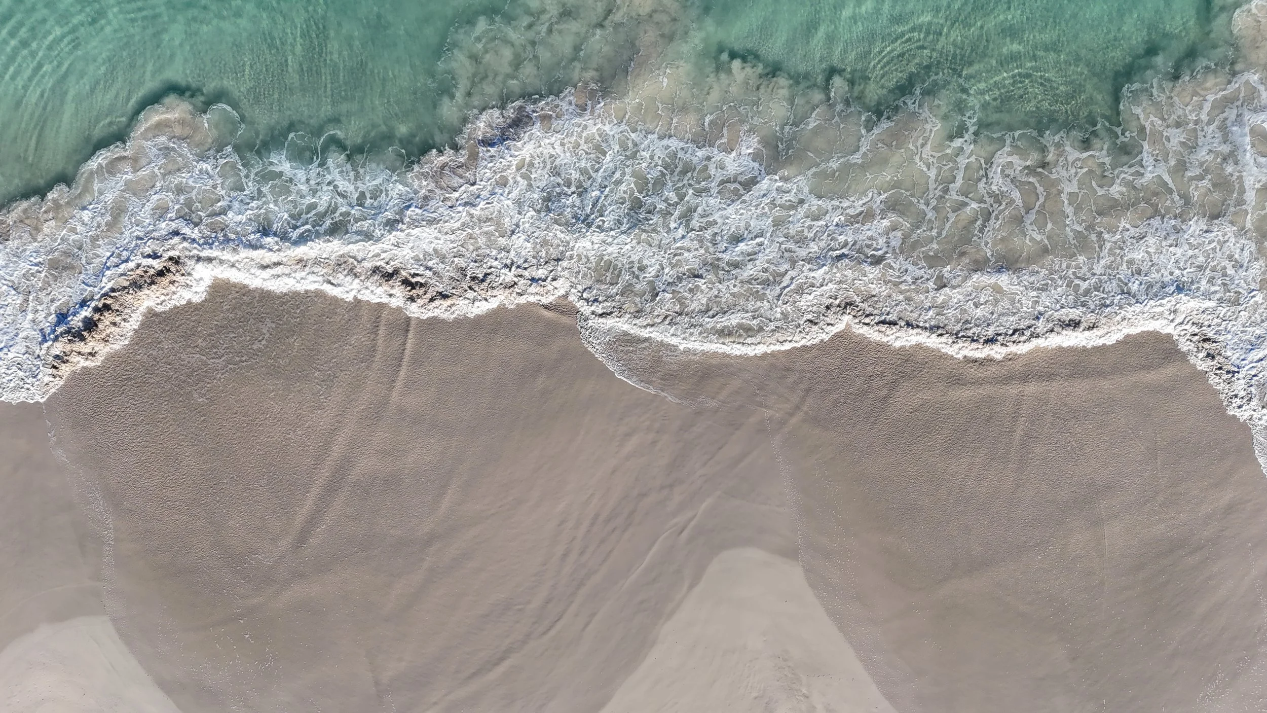 Aerial view of the coastline and beaches at Jurien Bay on Western Australia's Coral Coast.