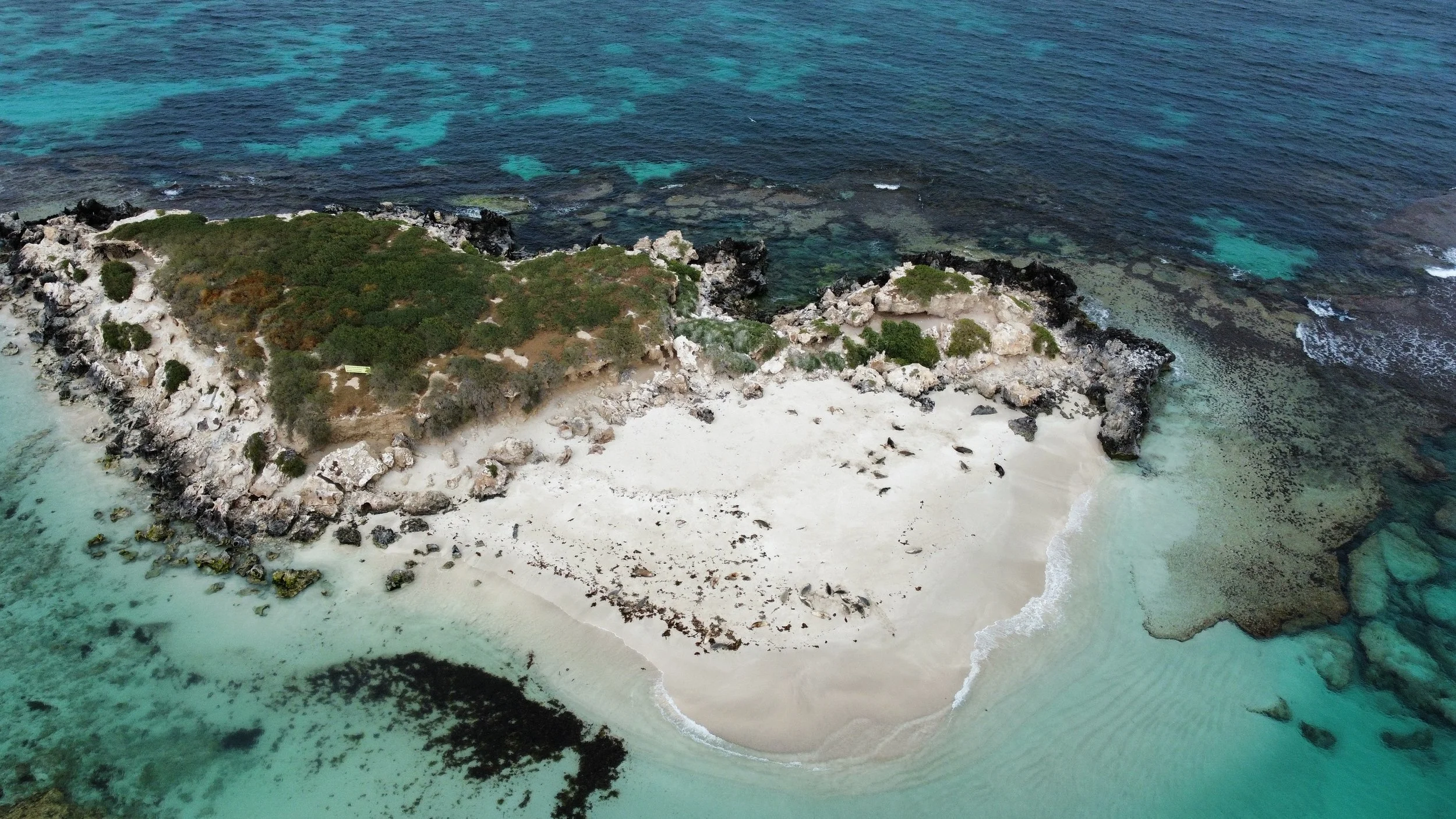 Beautiful island off the coast of Jurien Bay Western Australia