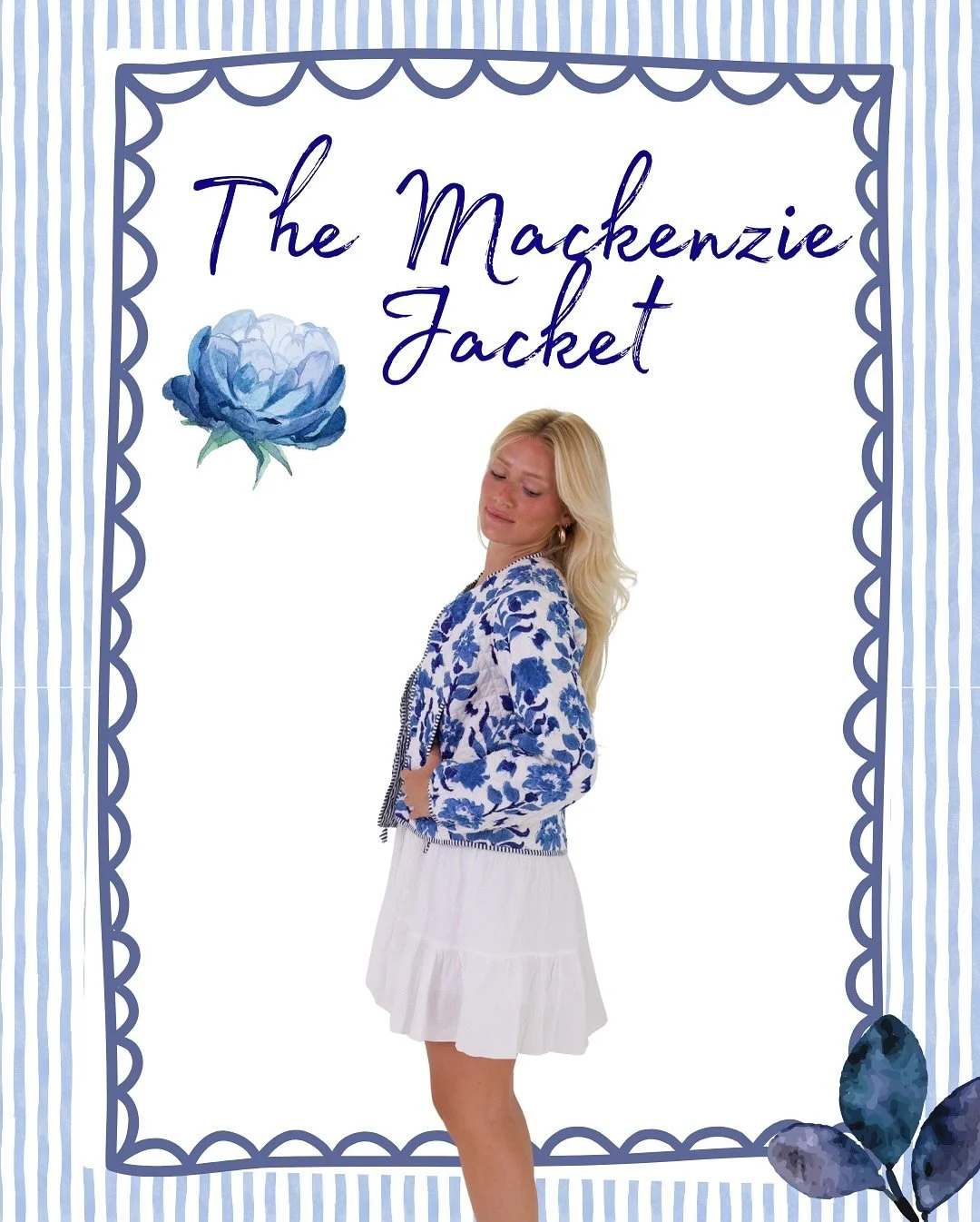 ✨ Effortless, timeless, and chic &mdash; The Mackenzie Jacket is your go-to piece this season. Pair it with anything for instant style. 💙

⠀⠀⠀⠀⠀⠀⠀⠀⠀
#EllaAlden #CoastalCool #WardrobeStaple #StyleMadeSimple #EffortlessStyle