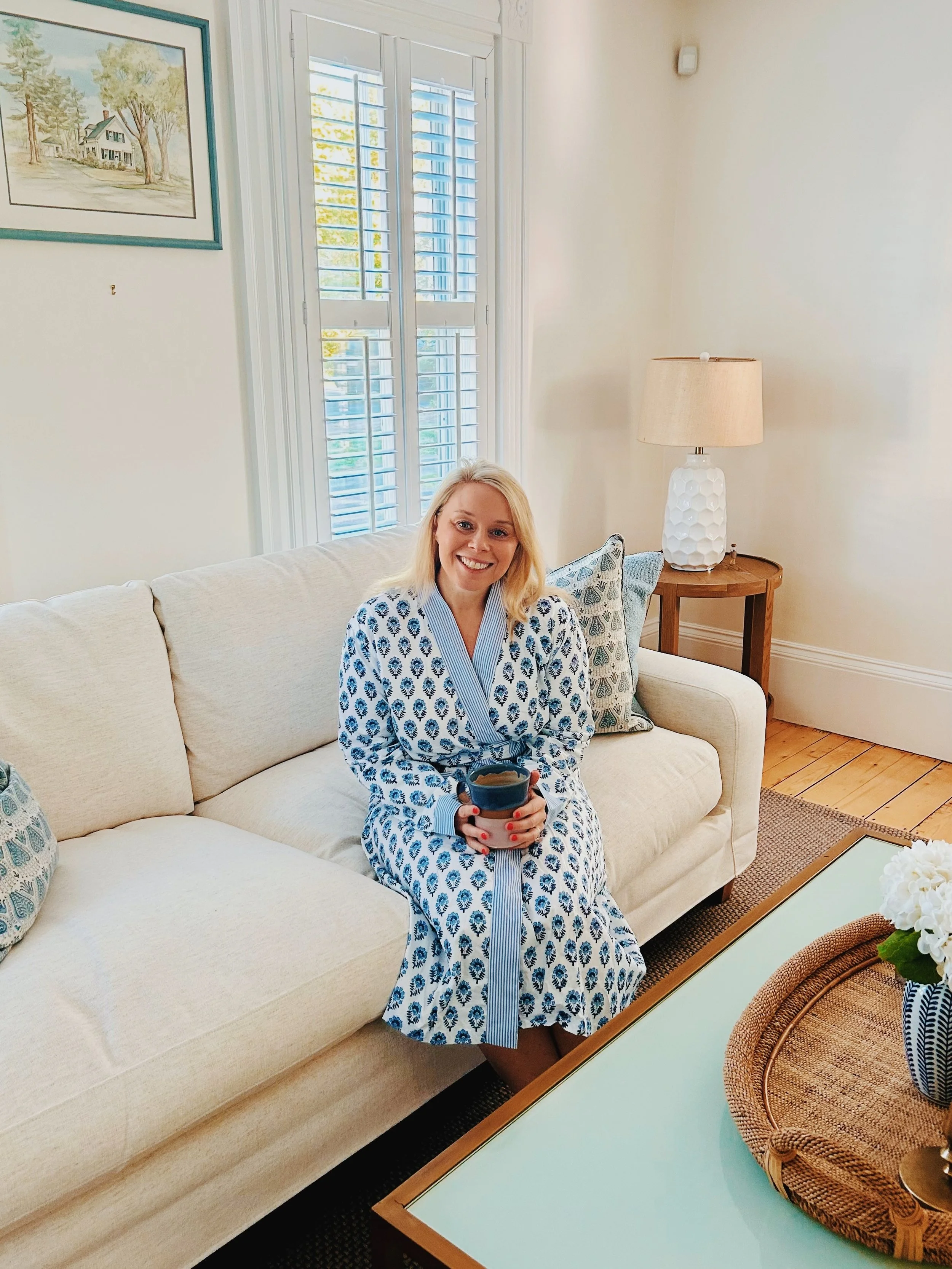 Loved waking up to this beautiful photo of @megskiley one of the giveaway winner from yesterday&rsquo;s Chel Bella fashion show in our robe! What an incredible event. We were honored to be a part of such a special and beautiful day. 💕🎉 

Congratula