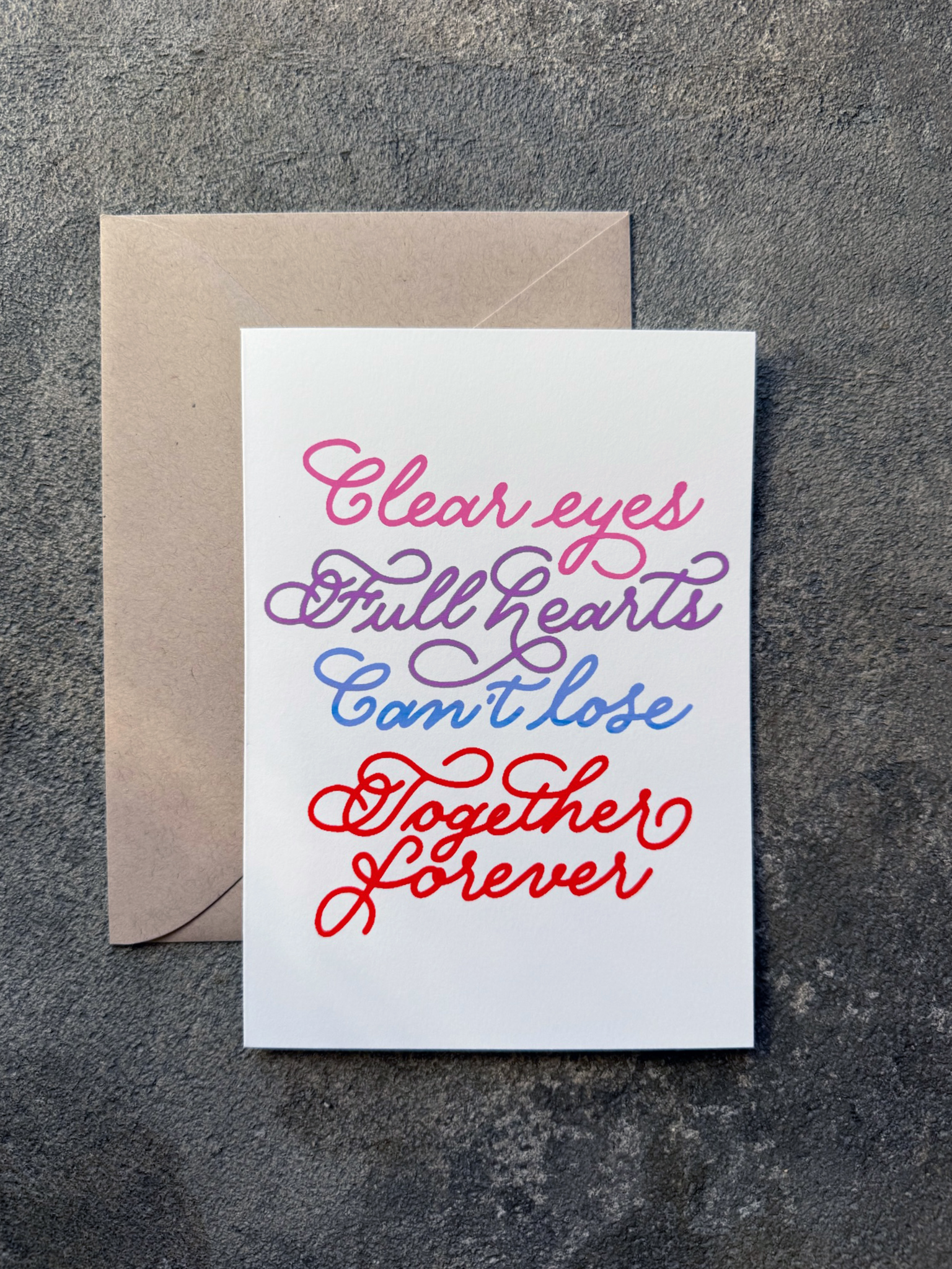 Together Forever Card