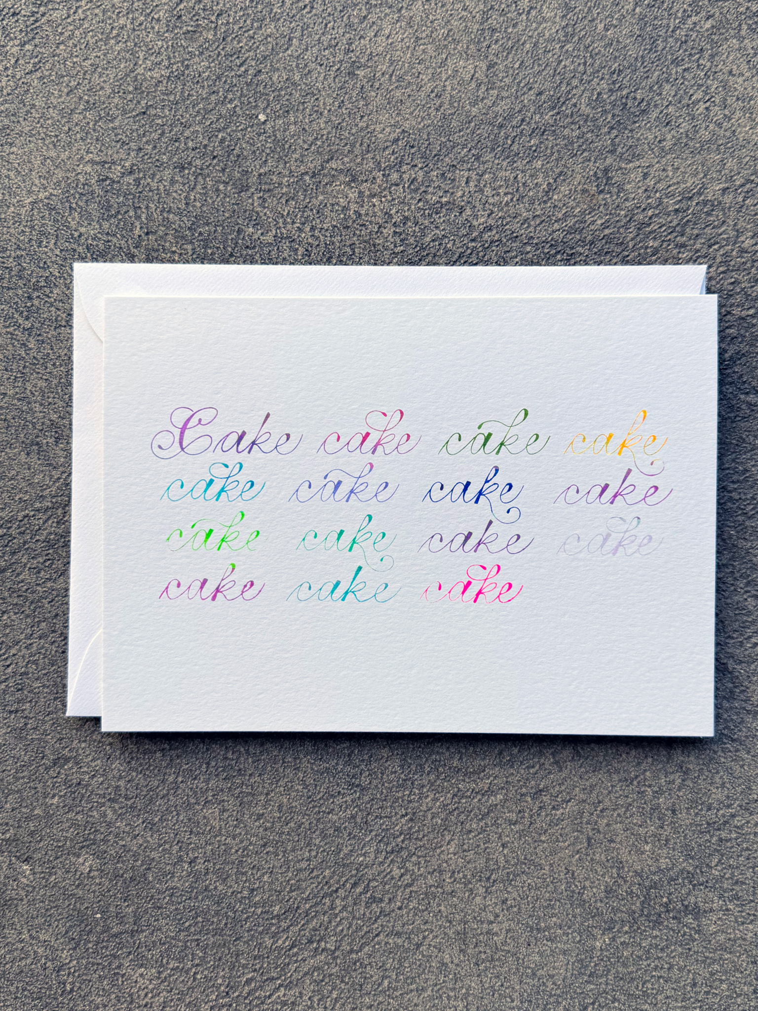 Cake x 15 Card (multicolor)