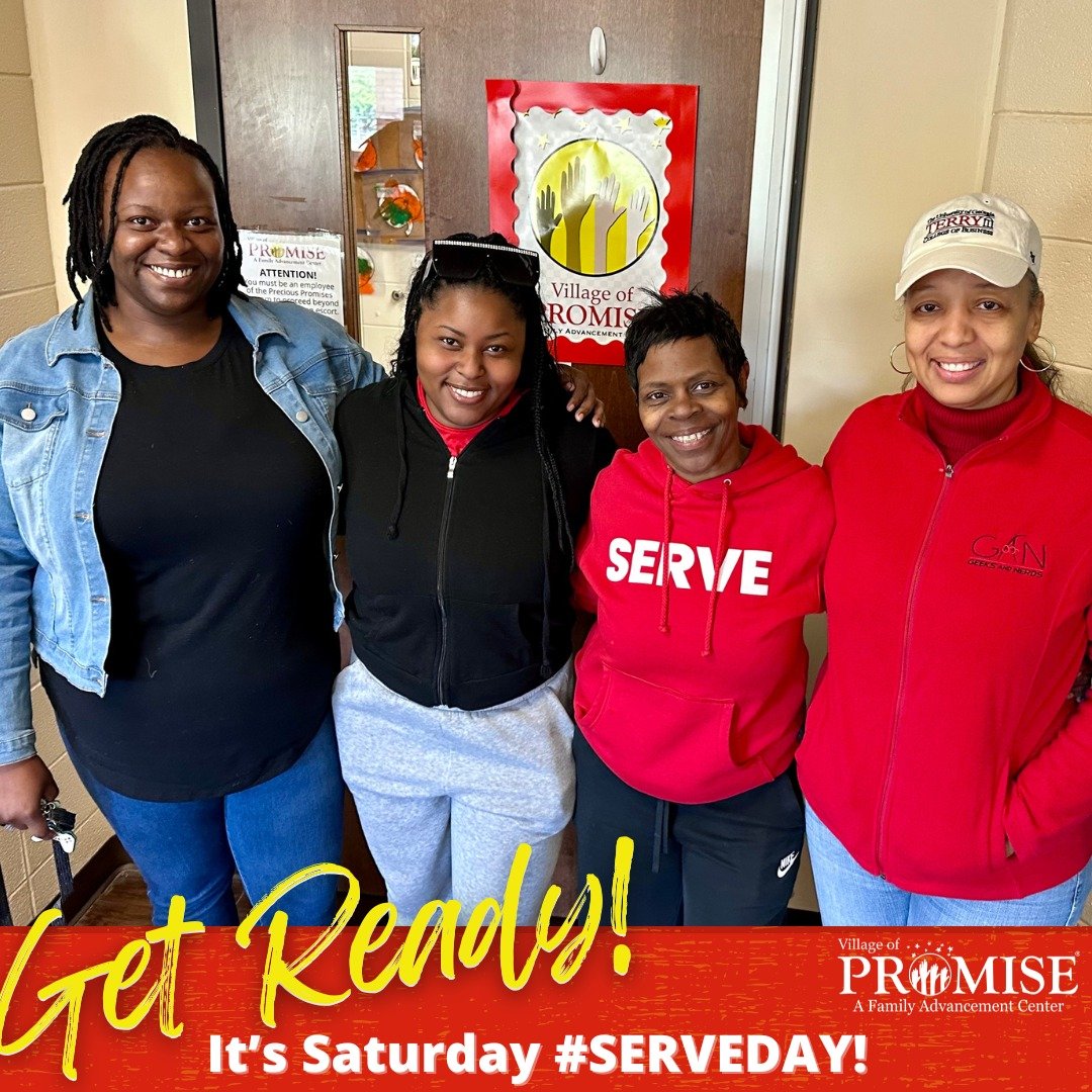 It's the first Saturday of the month and that means one thing: #SERVEDAY!! Meet us in the parking lot of VoP at 8am and we'll give you all the direction you need!
⁣
𝐒𝐄𝐑𝐕𝐄 𝐃𝐚𝐲⁣⁣
Saturday, May 4th
8 am, Village of Promise Parking Lot
⁣⁣
We love