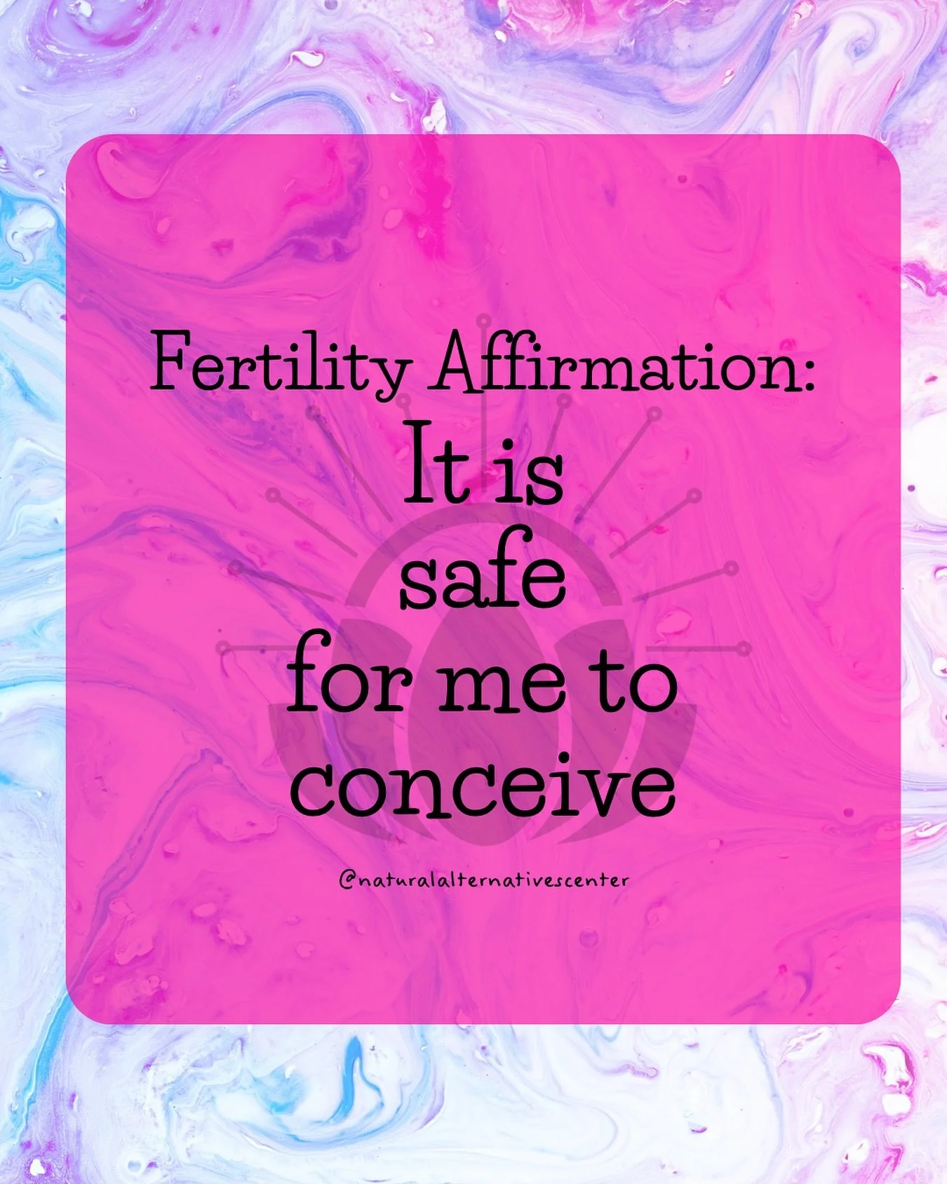 Whether you are trying to conceive naturally or you are using assisted reproductive techniques, the way you speak to your body matters.

I&rsquo;ve seen the stress it takes firsthand in my own life and with my Fertility Patients.

Remind yourself tod