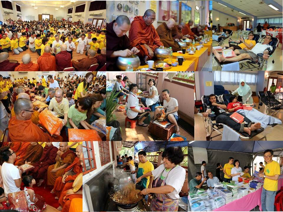 Kathina 2013 at Subang Jaya Buddhist Association