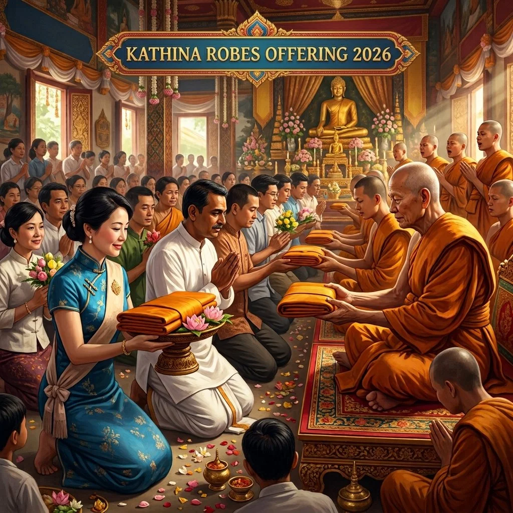 2026 Kathina robe offering ceremony dates
