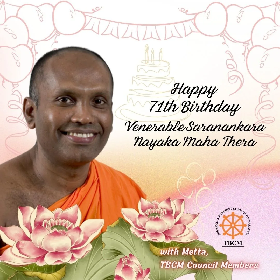 Happy 71st Birthday Ven Saranankara — Theravada Buddhist Council of
