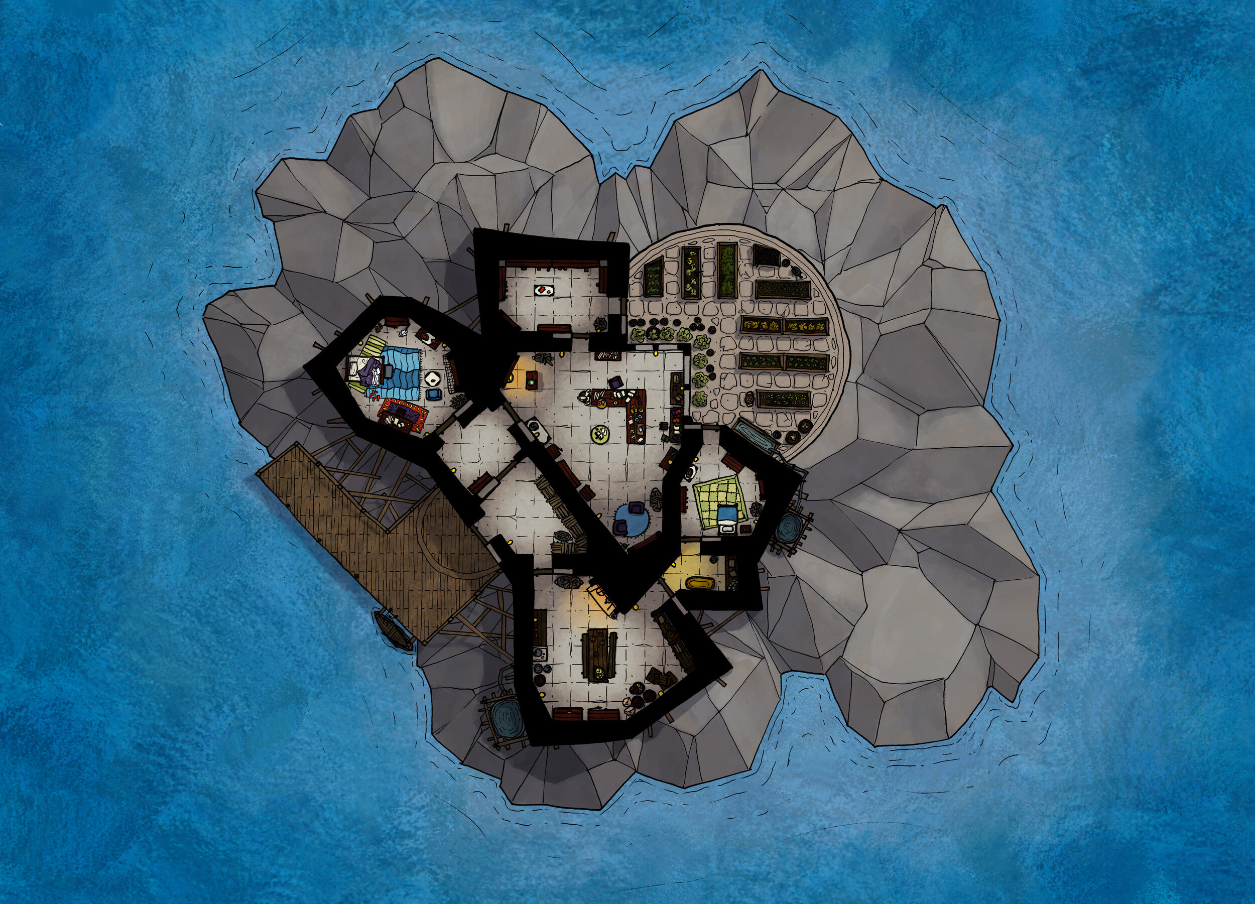 Map 97 - Alchemist's Keep