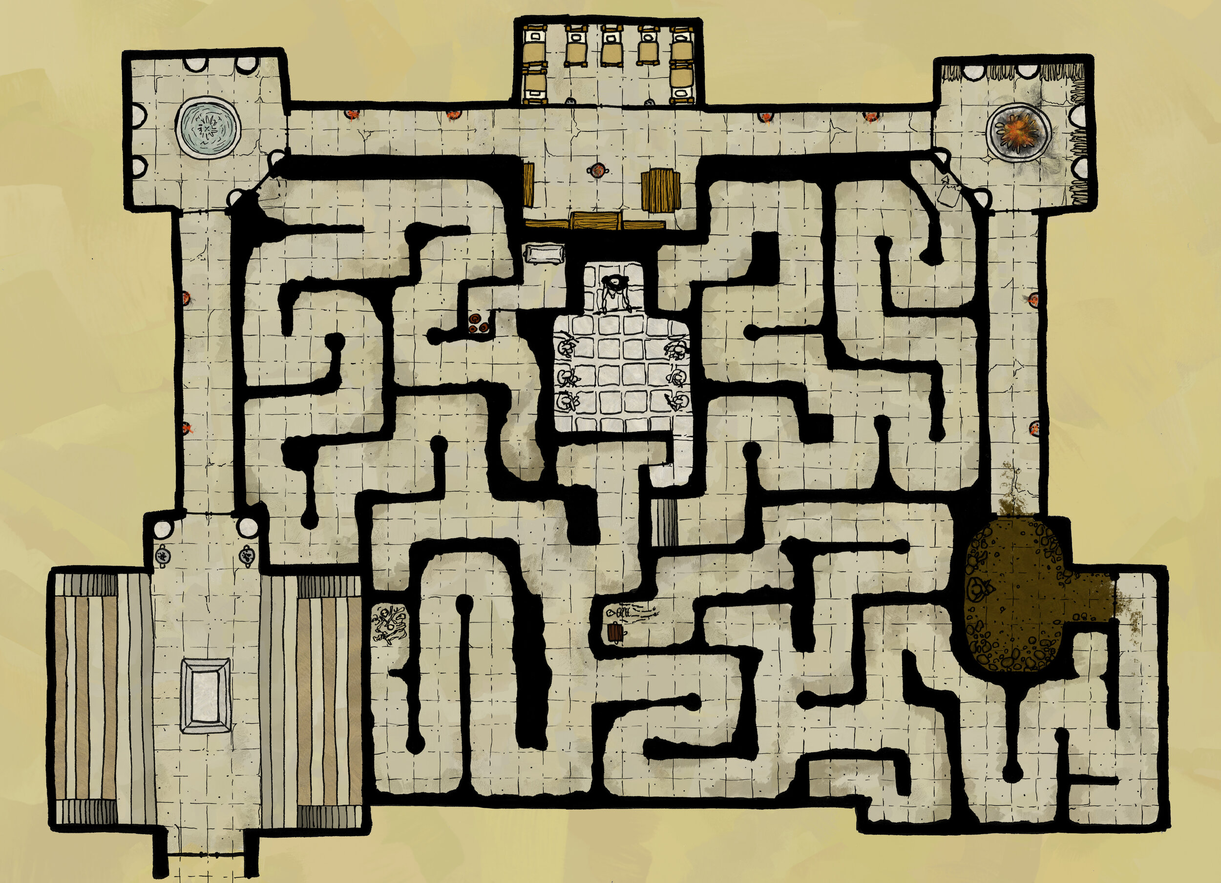 Map 27 - Ziggurat Maze