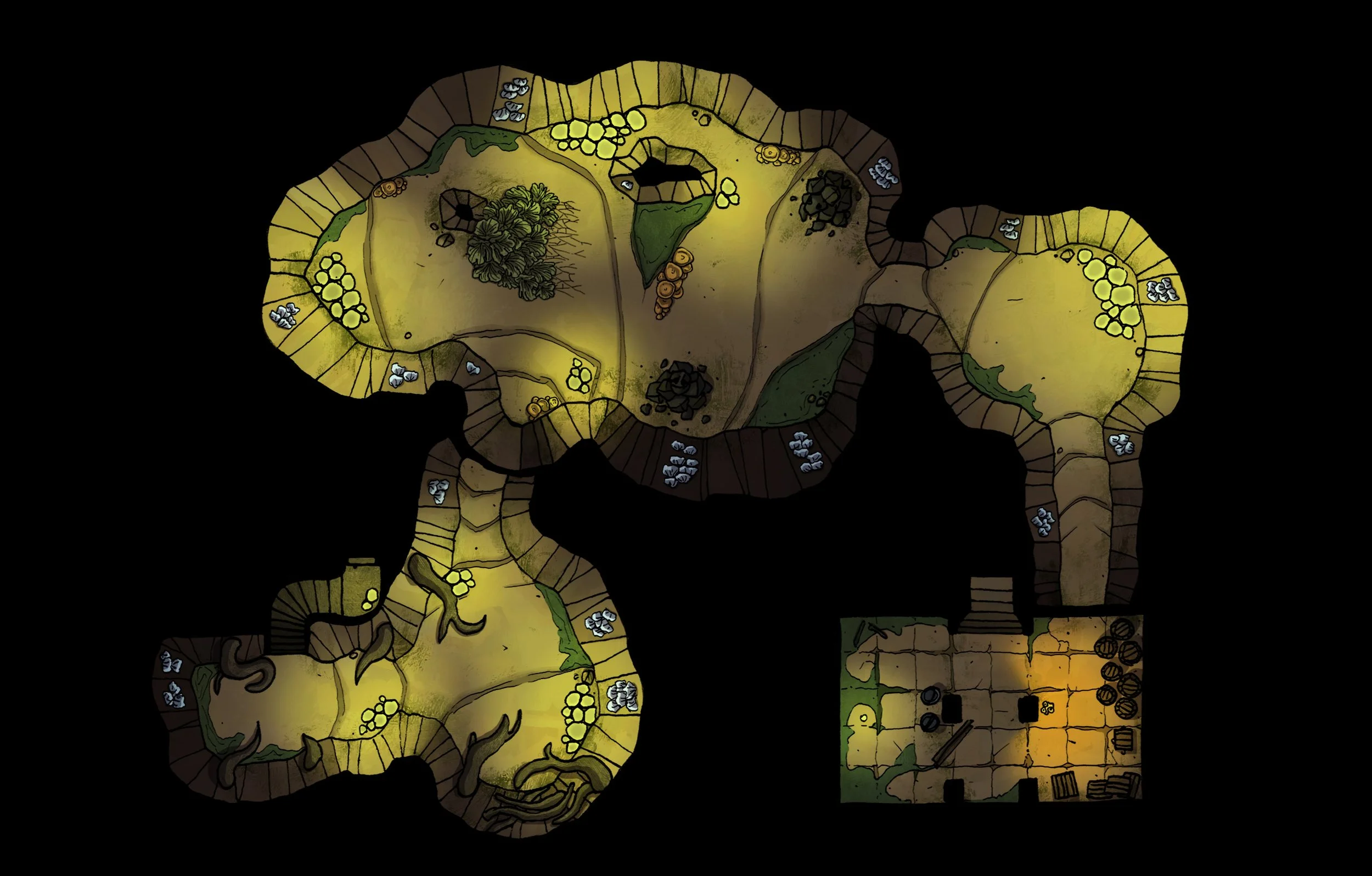 Map 187 - Mushroom Cave