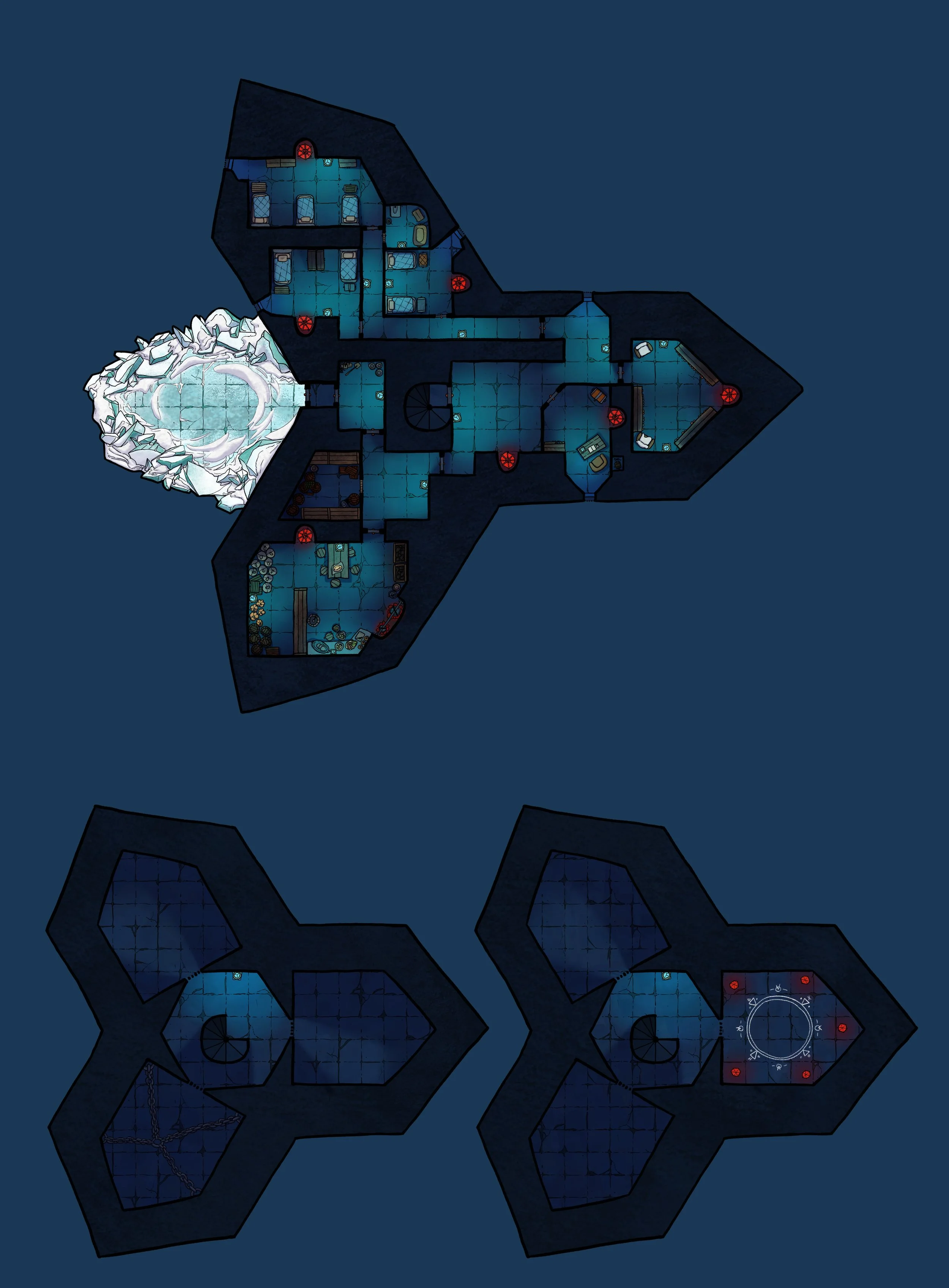 Map 238 - Tower in the Ice