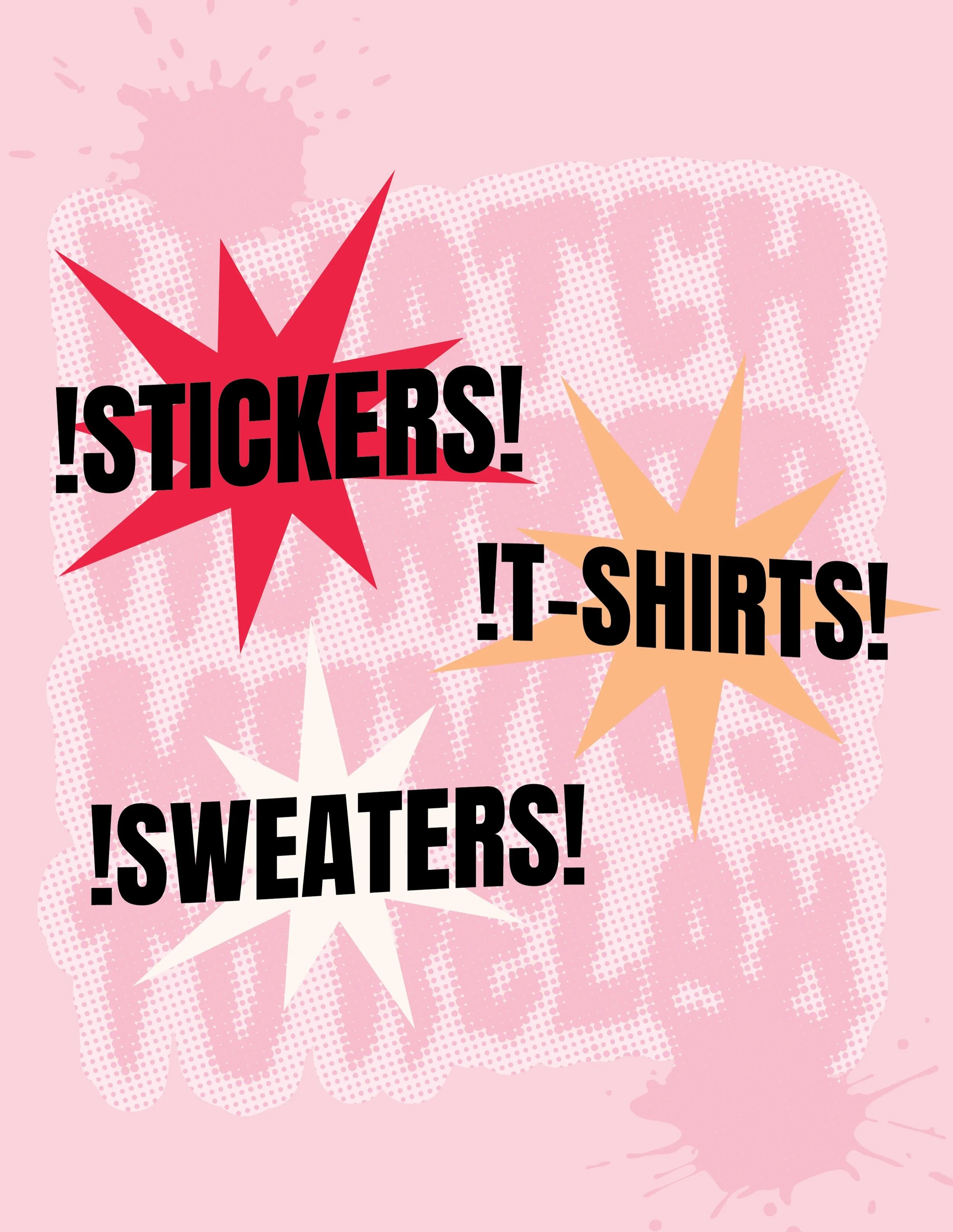 💥👻!LAST CHANCE HALLOWEEN!👻💥

Ends Friday. Your order must be PAID before 1PM or your order will be cancelled. Not accepting late orders.

We have Stickers, Mystery T-Shirts, Regular T-Shirts, &amp; Sweaters. All available designs are on the last 