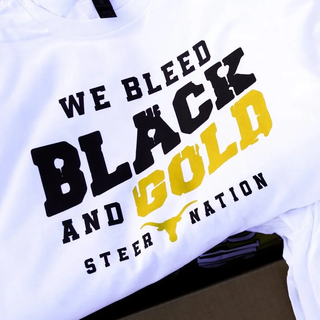 We Bleed Black & Gold