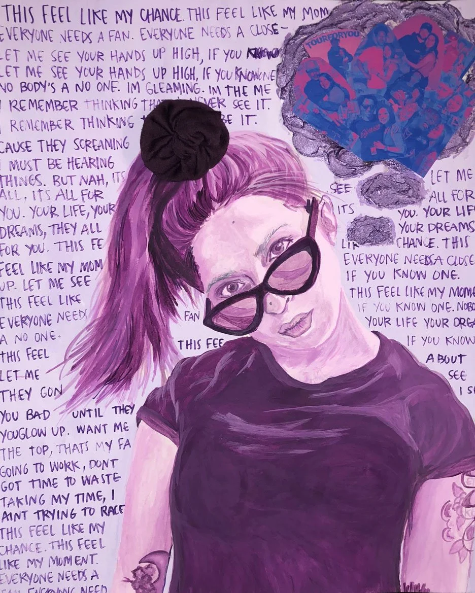 Self Portrait x Mixed Media
