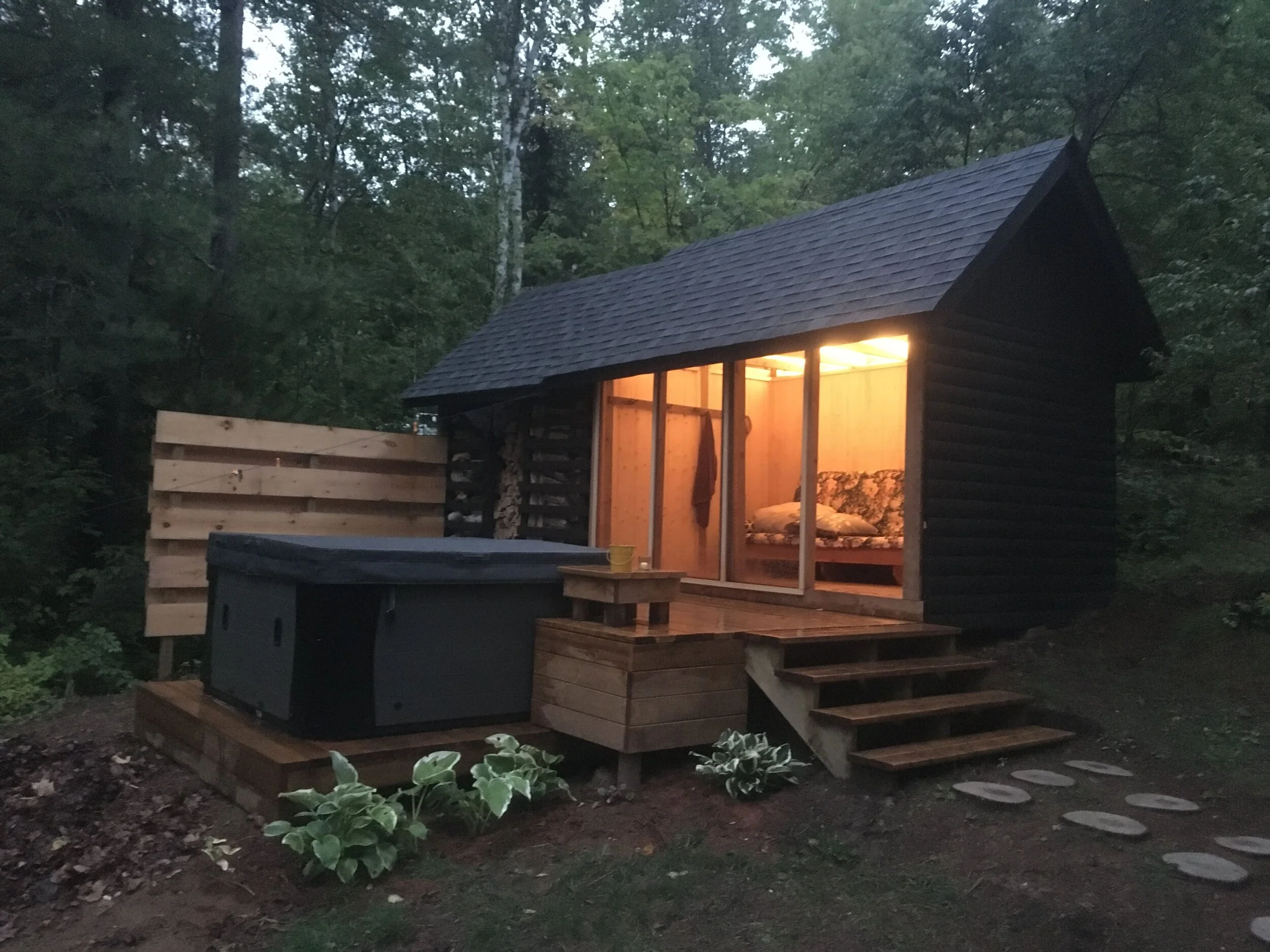 Hay Lakehouse Gallery at Hay Lake Cabins in Algonquin — Hay Lake Cabins