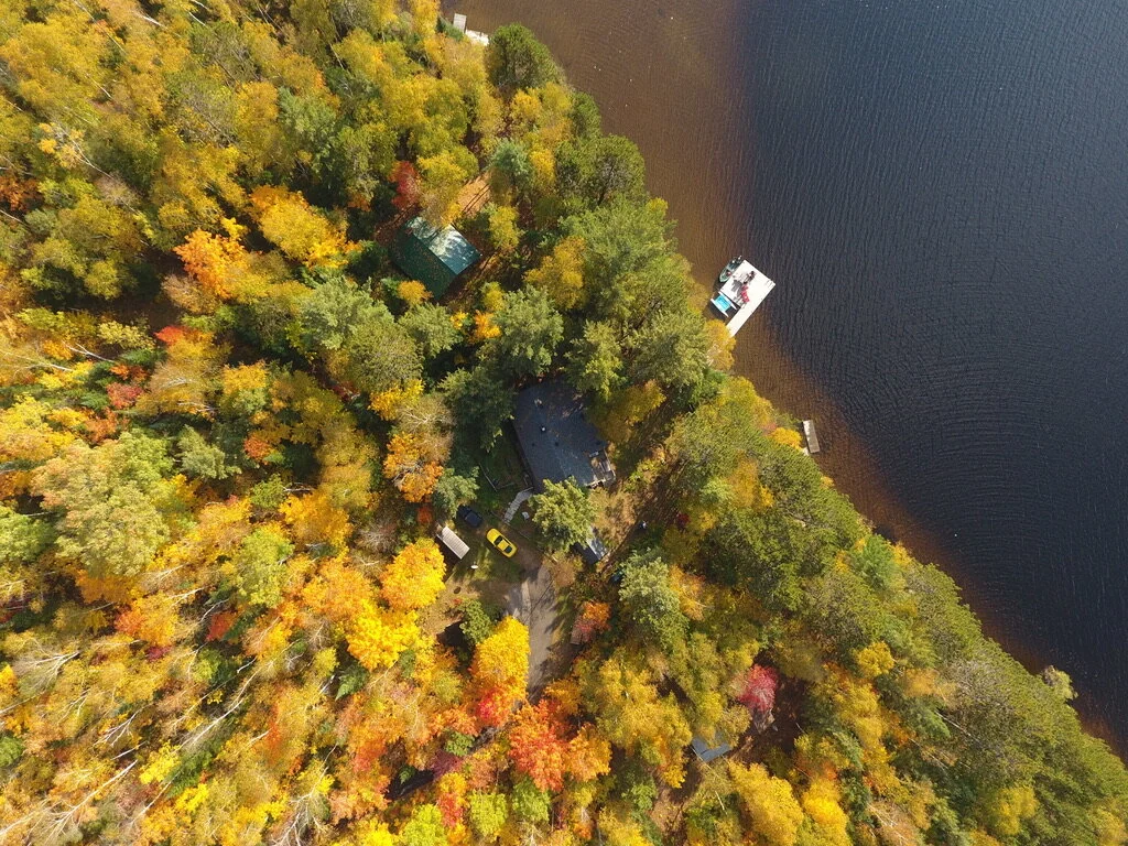 Hay Lakehouse Gallery at Hay Lake Cabins in Algonquin — Hay Lake Cabins