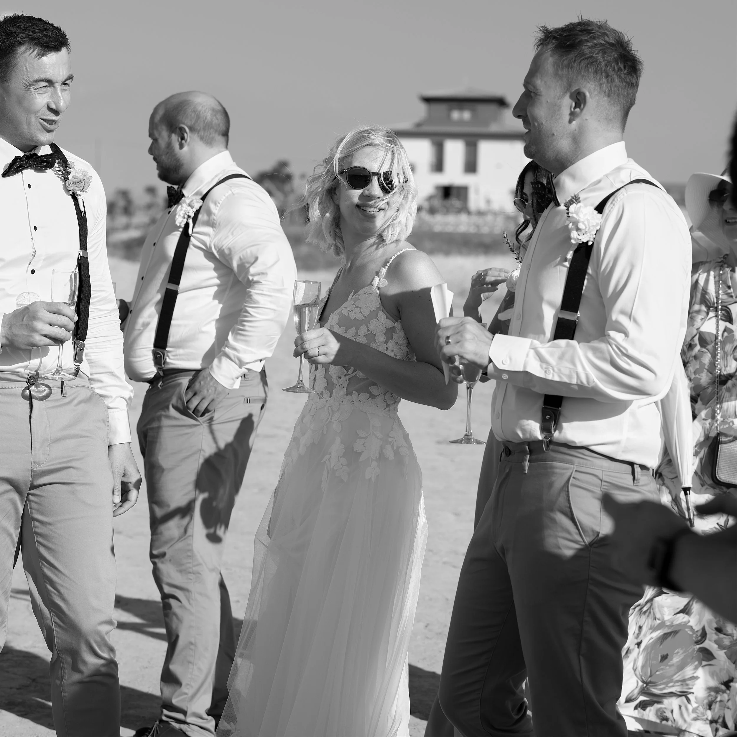 Ellie Enjoying Champagne - Ellies Wedding - bnw- final jpegs  - July 2026.jpg