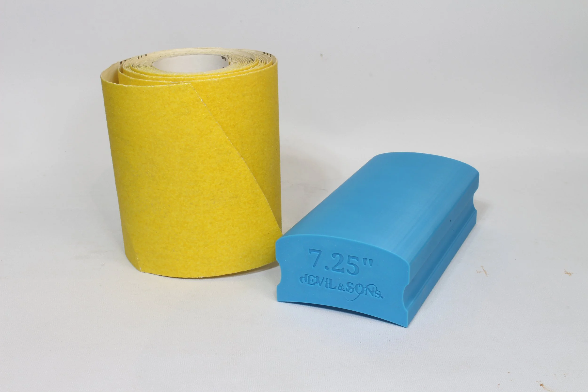 7.25" Guitar Fretboard Radius Sanding Block (150mm Long)