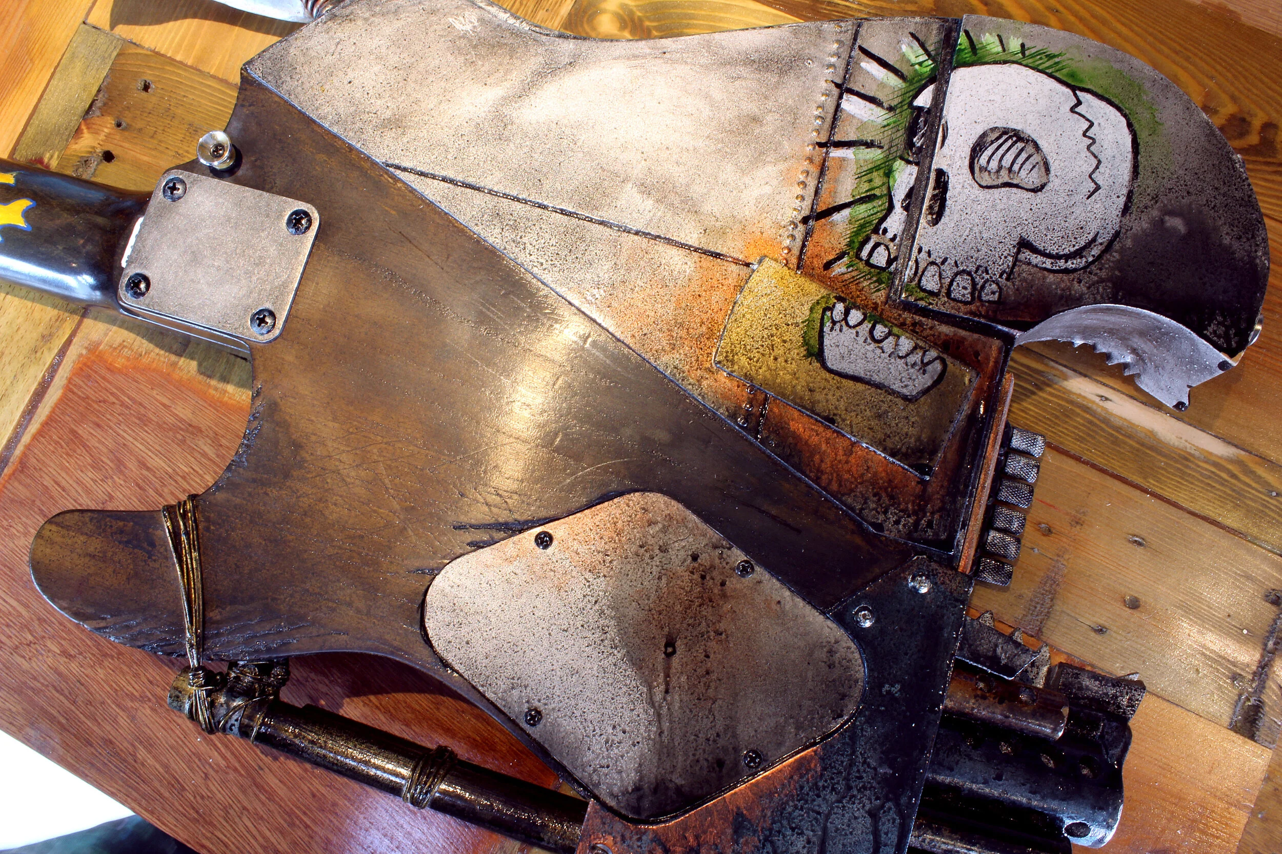 Mad Axe The Flames — Devil & Sons Customised Guitars