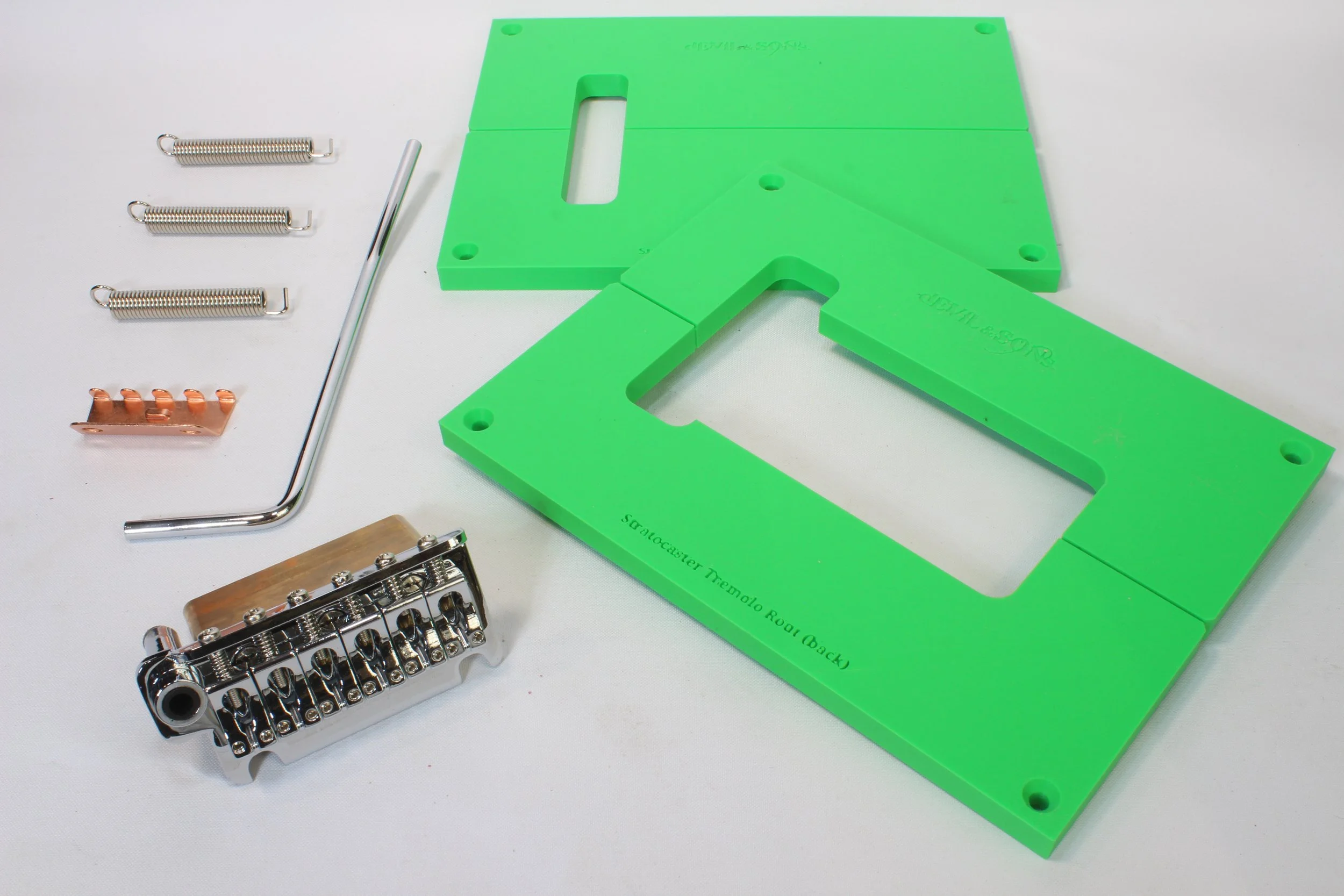 Stratocaster Tremolo Router Template