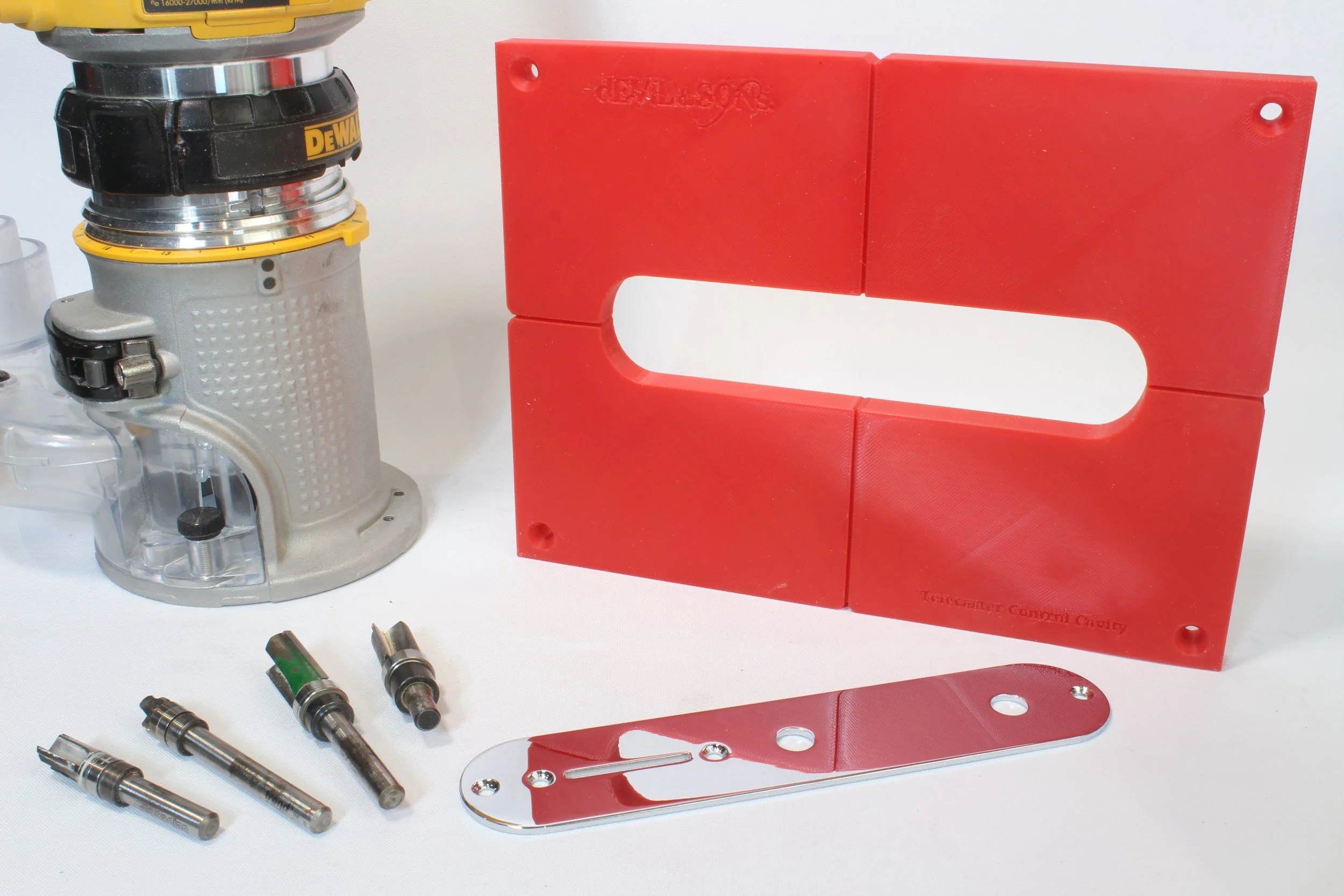 Telecaster Guitar Cavity Control Routing Template