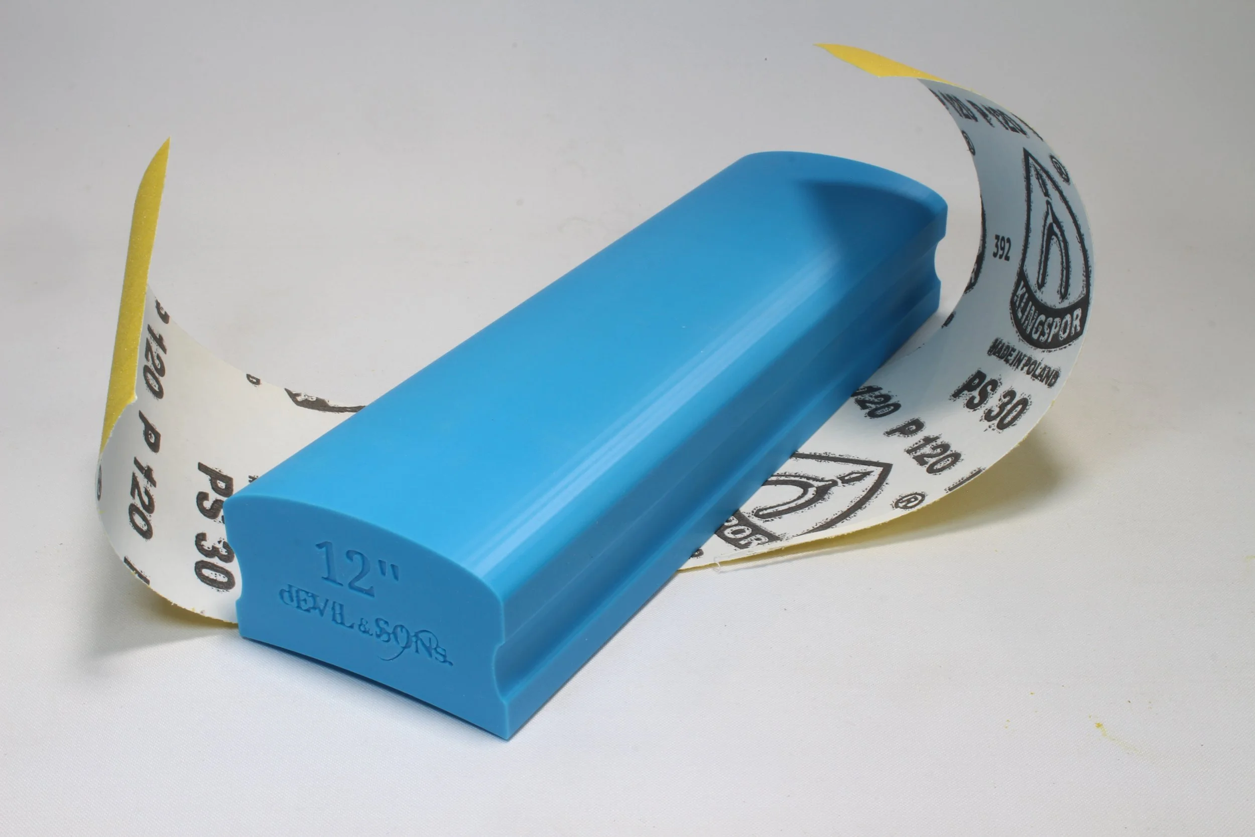 12 inch Guitar Fretboard Radius Block 250mm.JPG