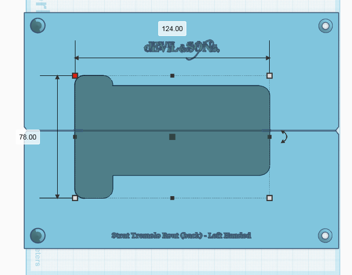 Stratocaster Tremolo Router Template left handed Dimensions 01.png