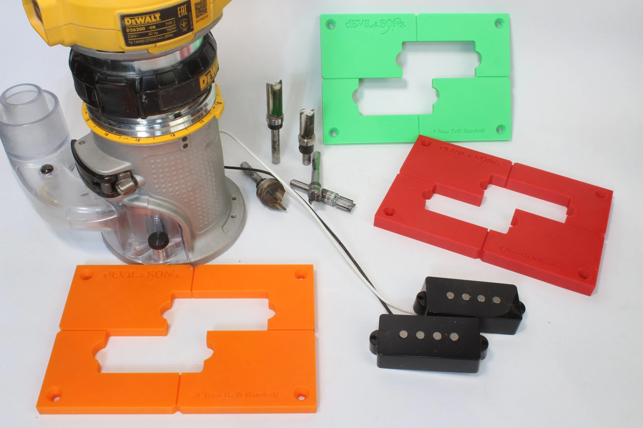 P Bass Pickup router template LEFT HANDED Physical Print example.JPG