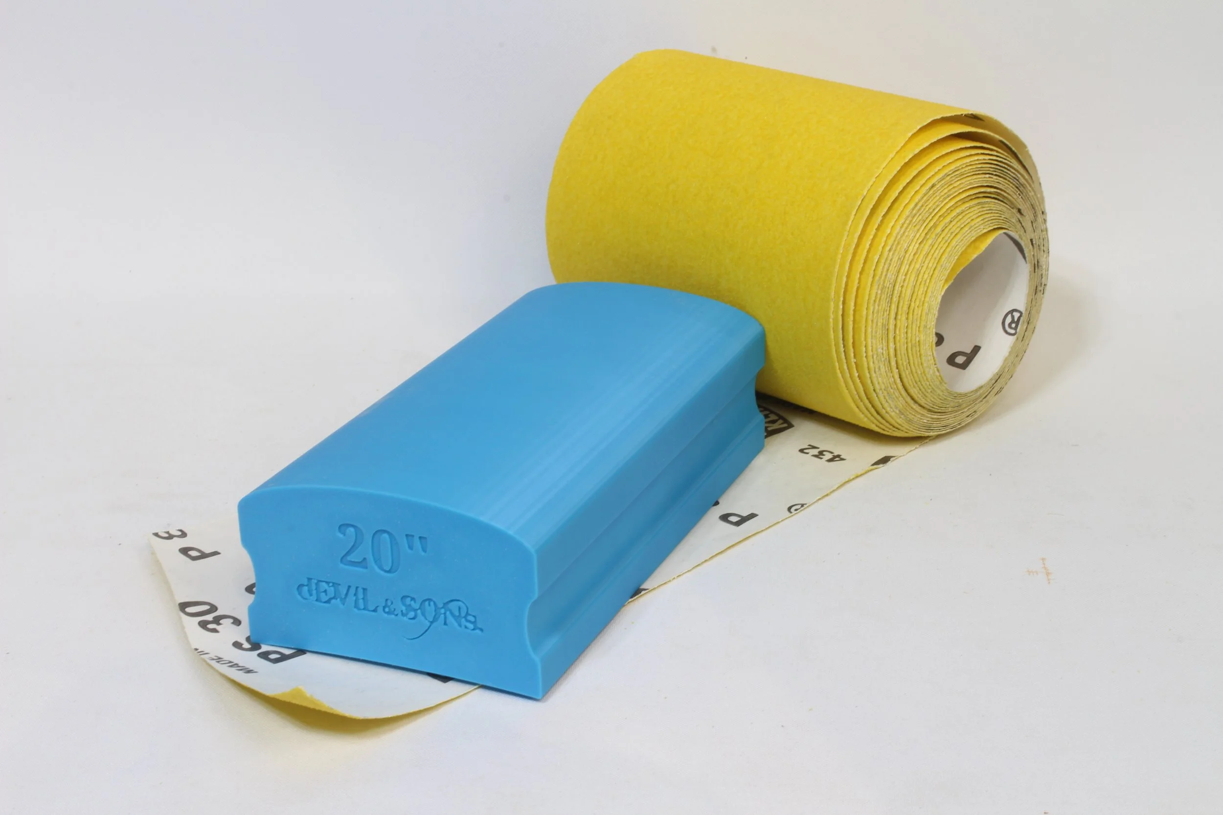 20 inch Guitar Fretboard Radius Block 150mm.JPG