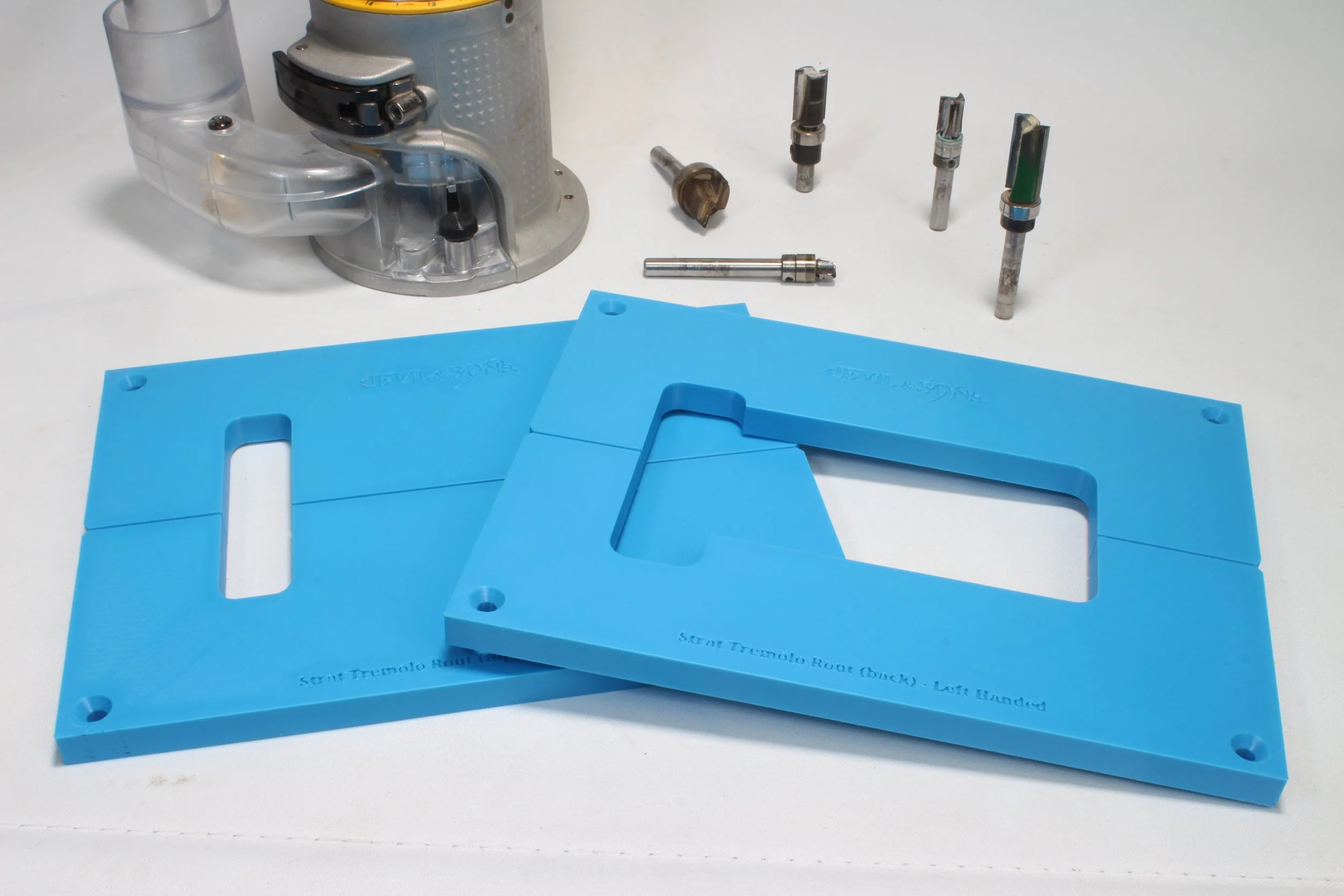 Stratocaster Tremolo Router Template (Left Handed)