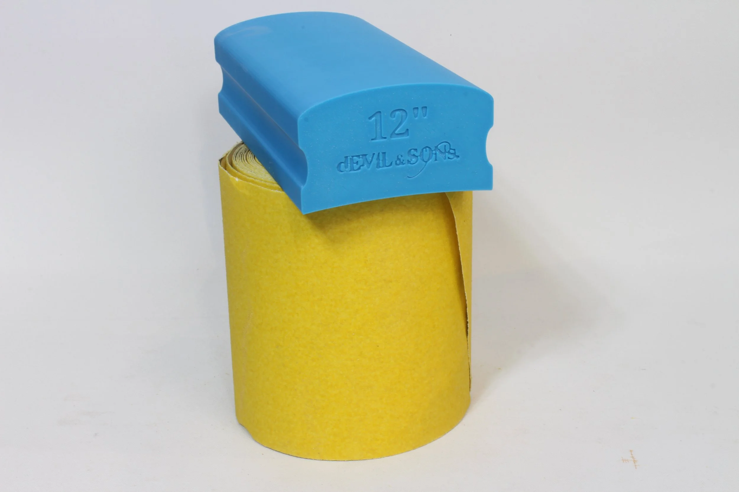 12" Guitar Fretboard Radius Sanding Block (150mm Long)