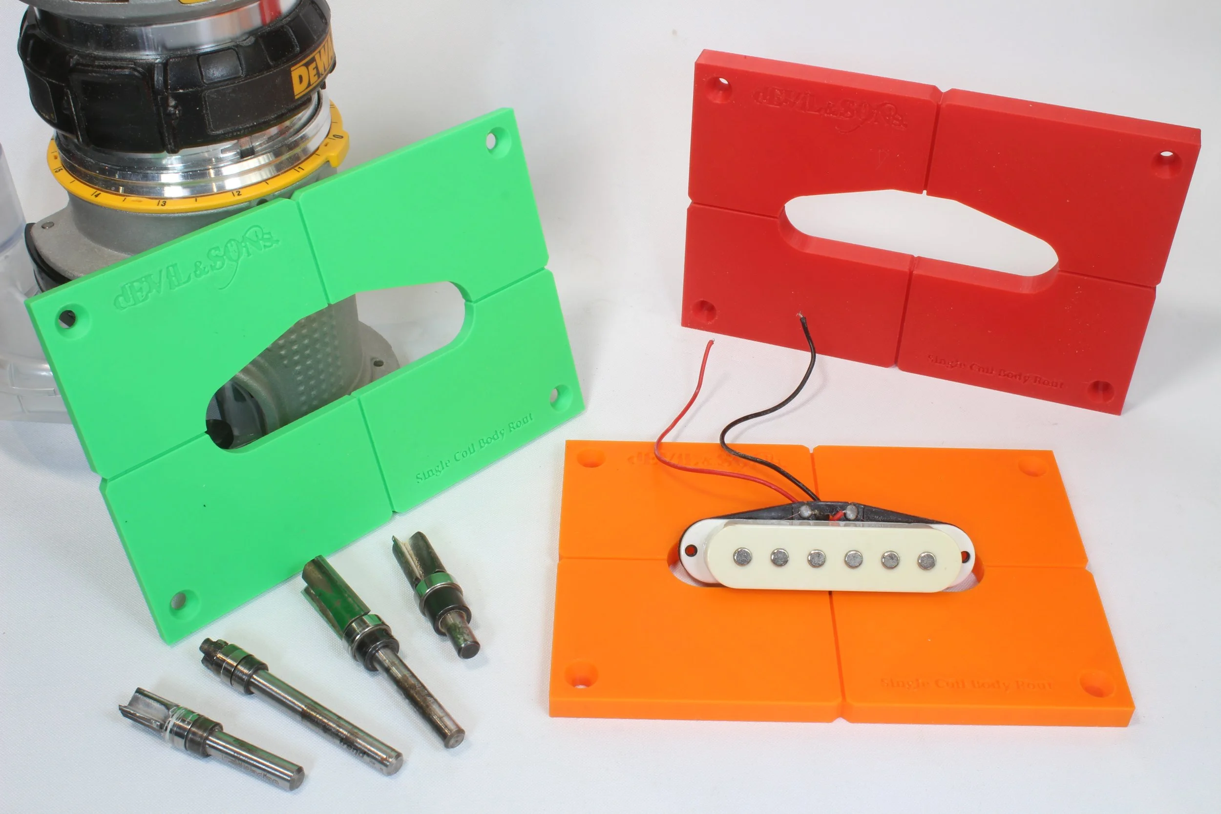 Guitar Single Coil Strat Pickup Router Template Physical Print example.JPG