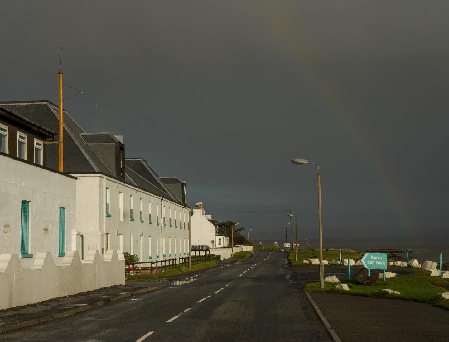 It&rsquo;s a pretty special place this! 🥃 🌈 

Stunning picture credit to fantastic Islay photographer @benshakespearephoto 📸👌

#Islay #Whisky #rainbow