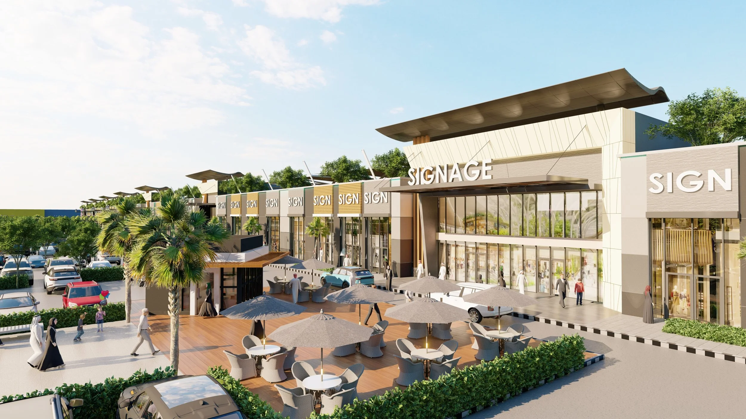 AMWAJ MALL | مجمع أمواج 