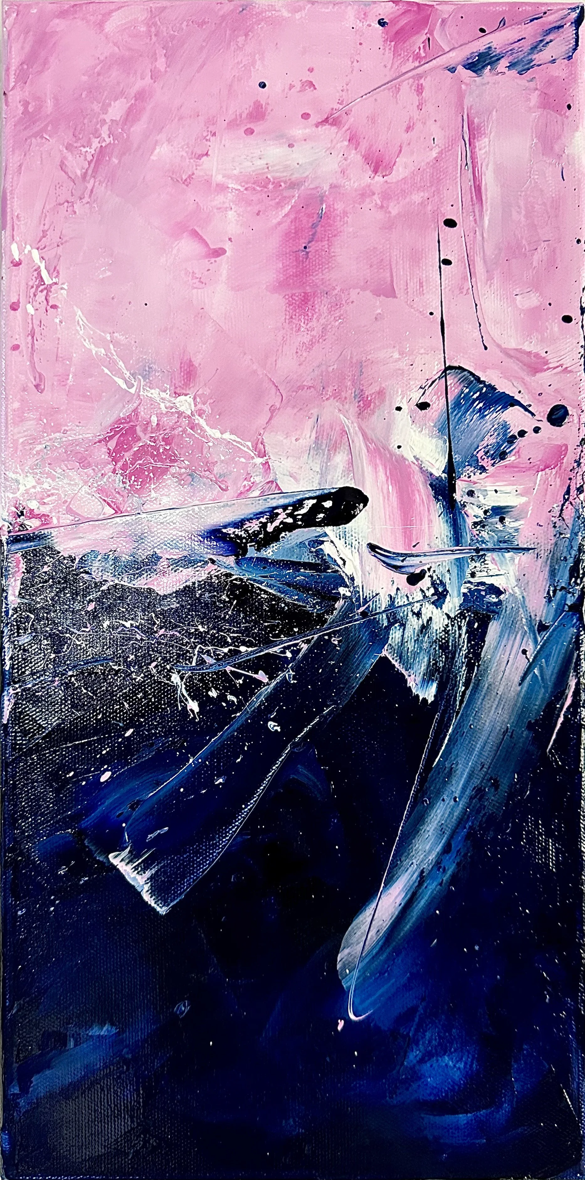 Pink sky 40x20x4 cm €320