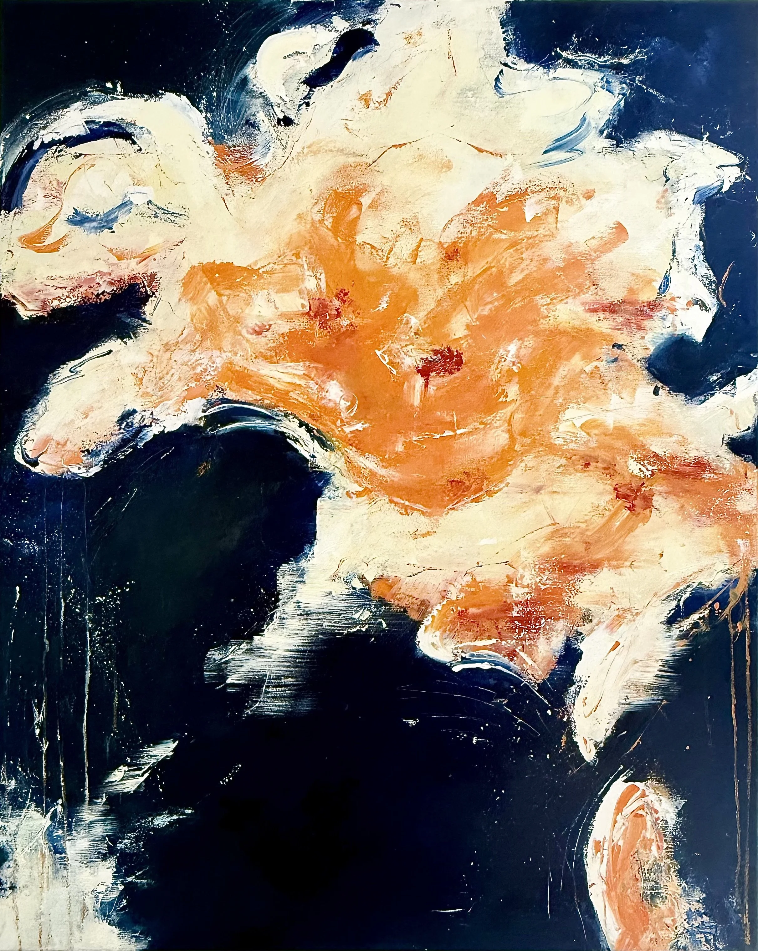 Ember Bloom, 100x80x2cm, 2.170,-€