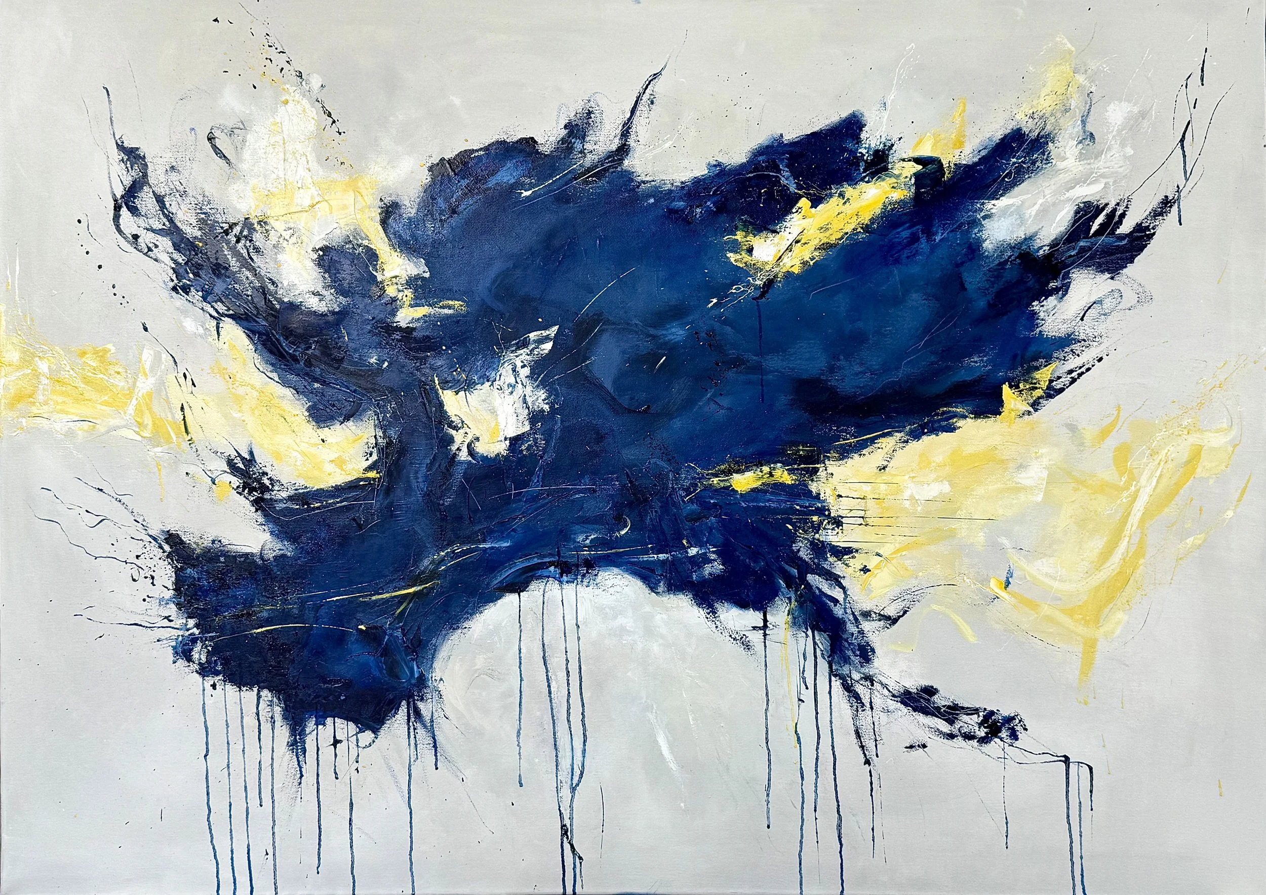 Blue Land, 100x140 cm, € 2.900