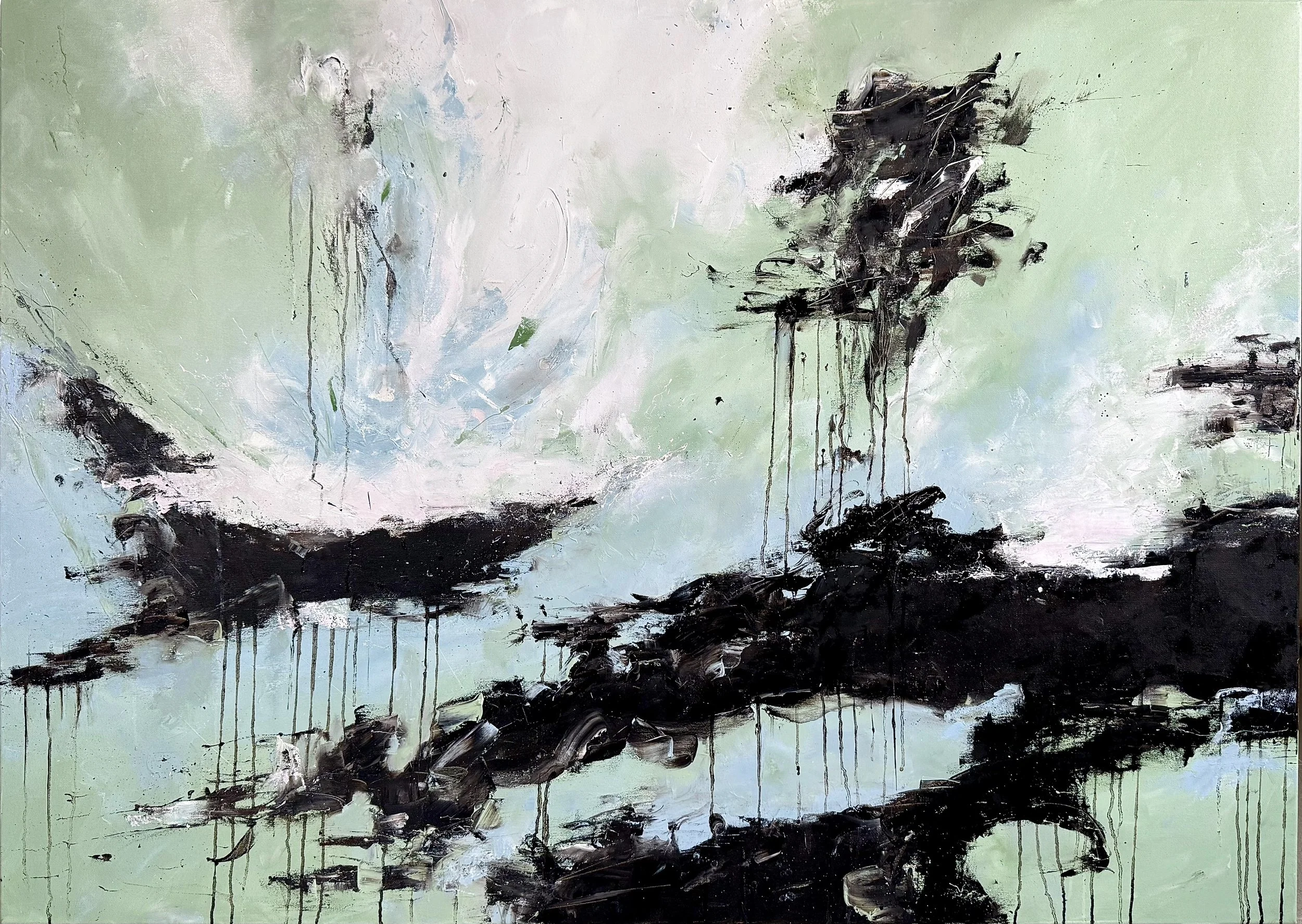 Weightless Lands, 100x140cm, €3.810,-