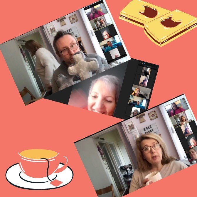 We joined together online for &lsquo;Brew and a Biscuit&rsquo;